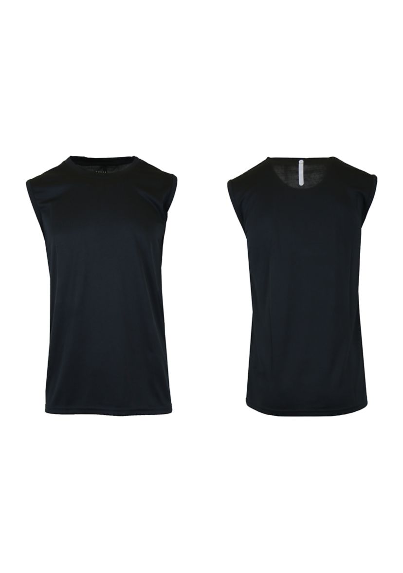 Mens Moisture-Wicking Sleeveless Performance Tank Top