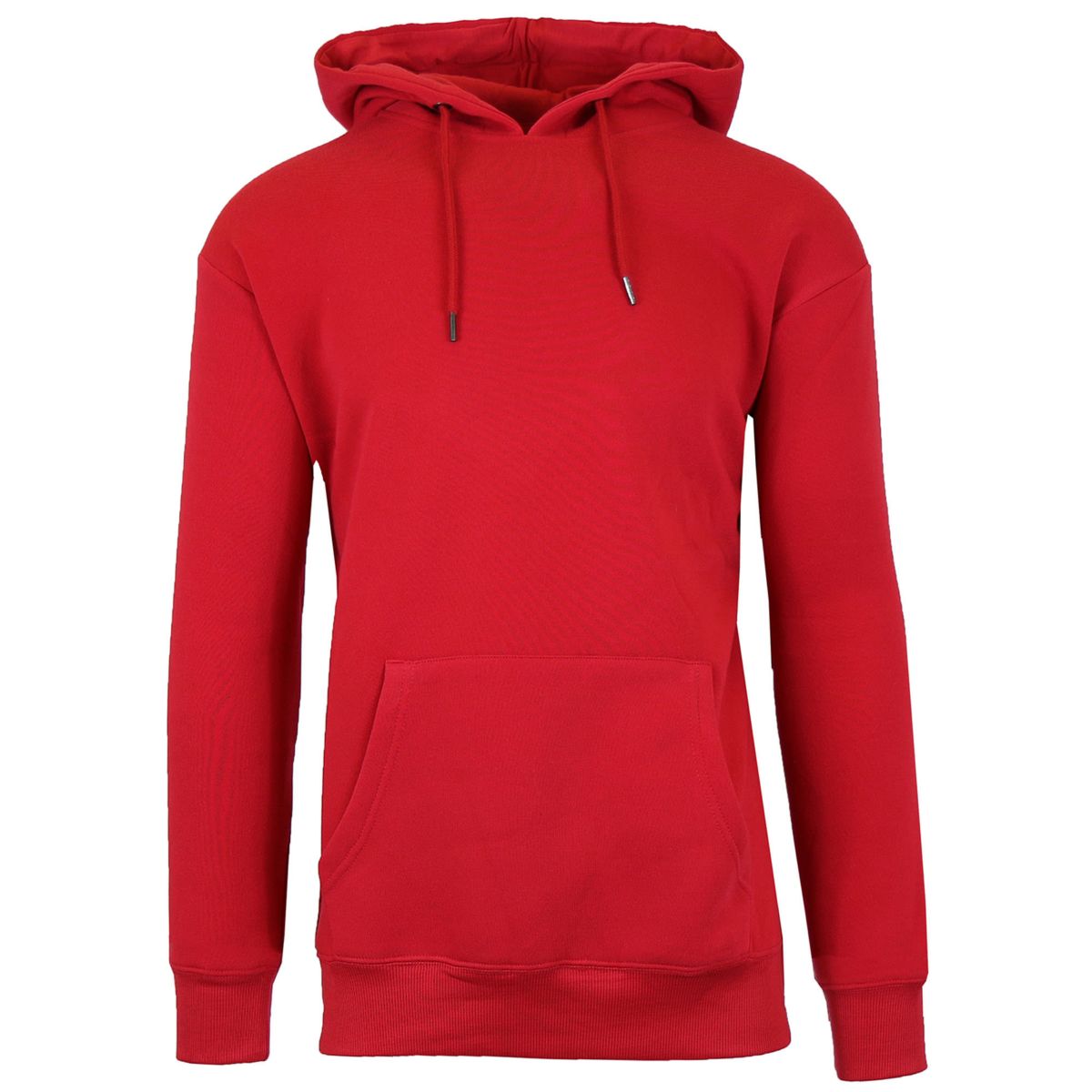 Mens Loose-Fit Fleece-Lined Pullover Hoodie