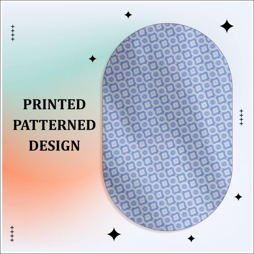 Mens Slim Fit Short Sleeve Stretch Printed Dress Shirts