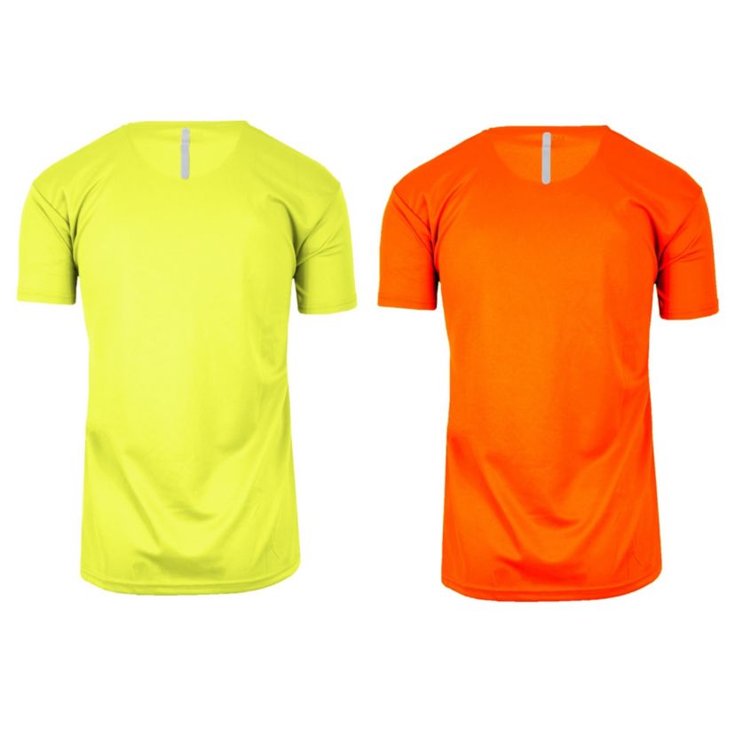 Short Sleeve Moisture-Wicking Quick Dry Performance Crew Neck Tee -2 Pack