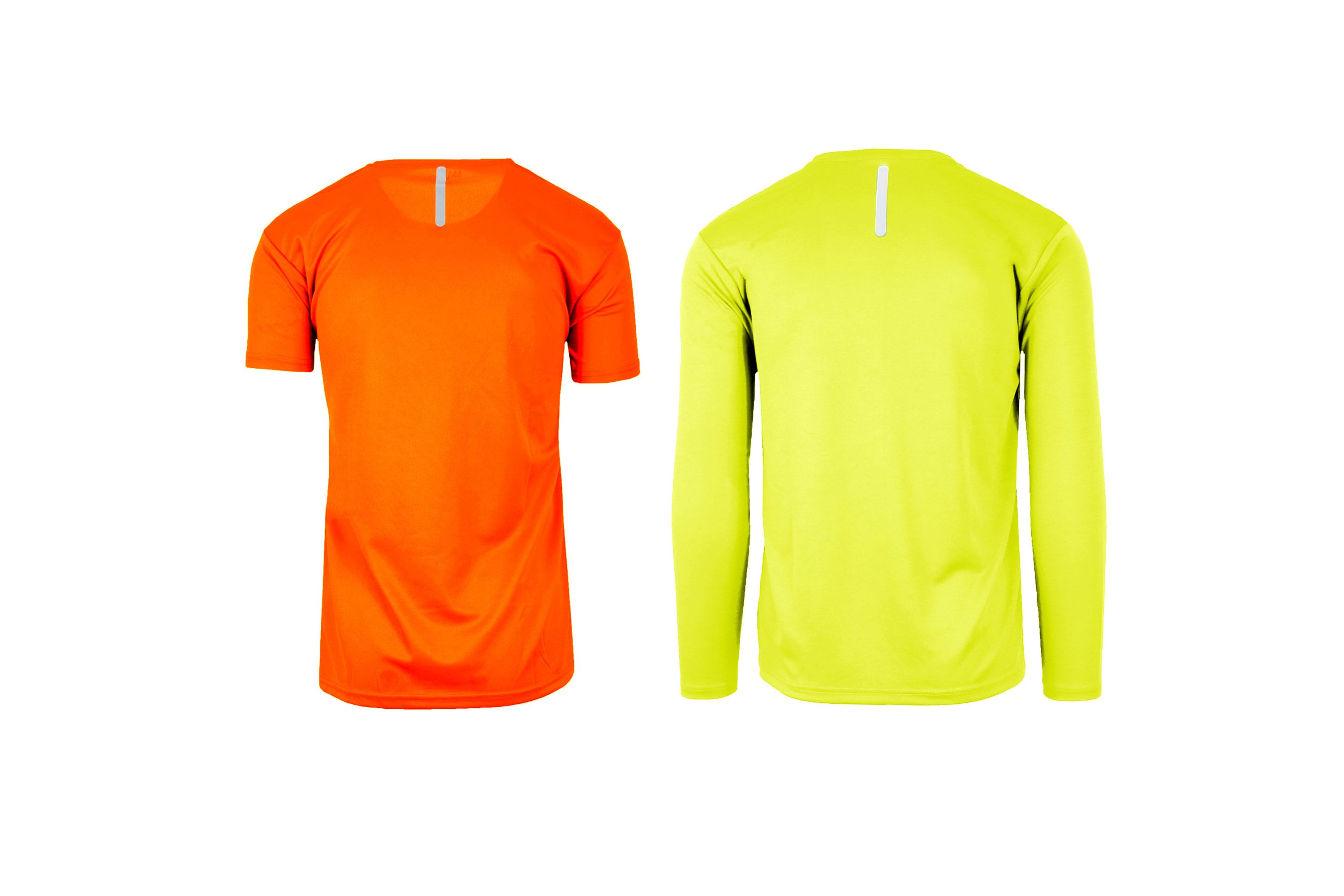 Short Sleeve & Long Sleeve Moisture-Wicking Quick Dry Performance Crew Neck Tee -2 Pack