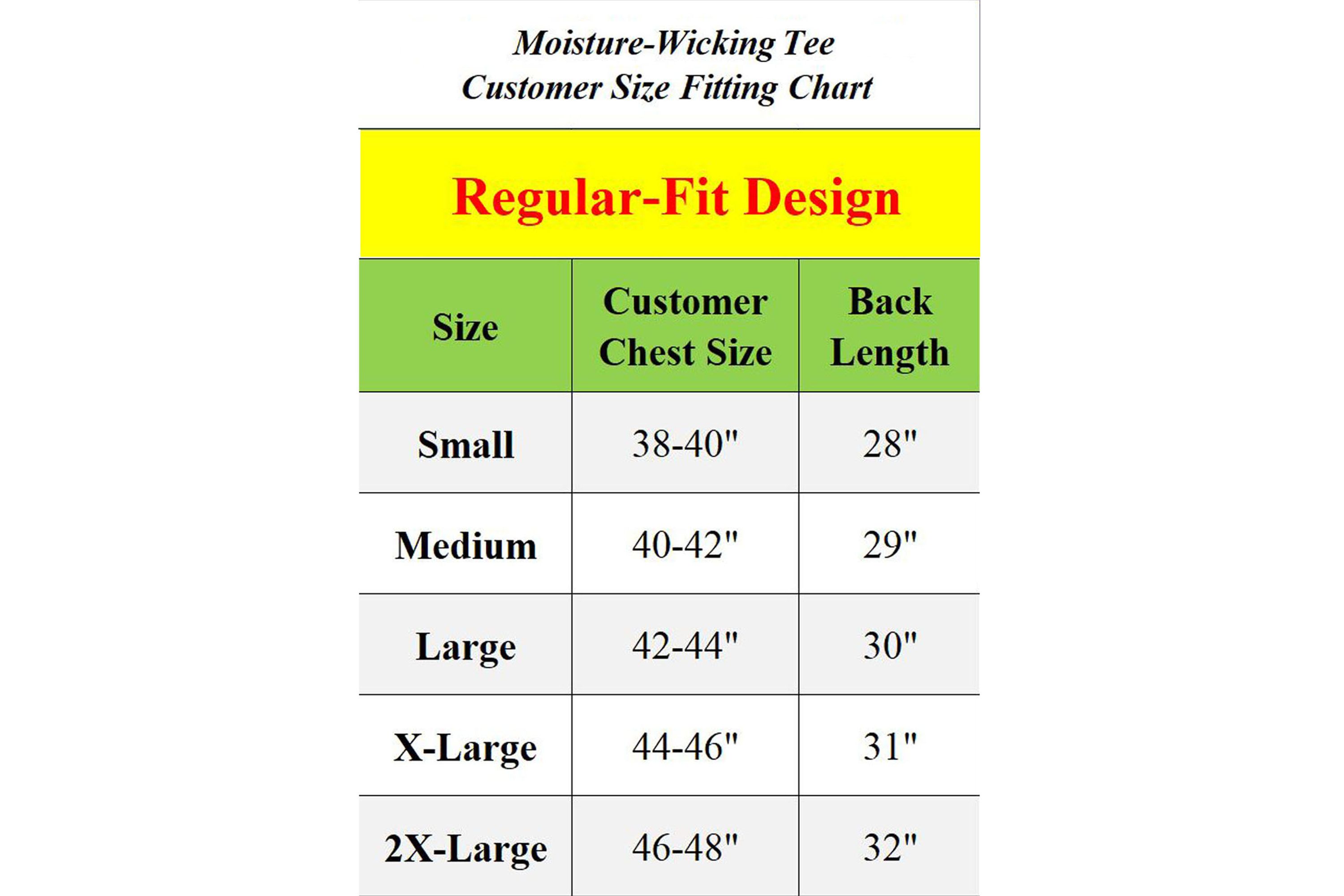 Short Sleeve & Long Sleeve Moisture-Wicking Quick Dry Performance Crew Neck Tee -2 Pack