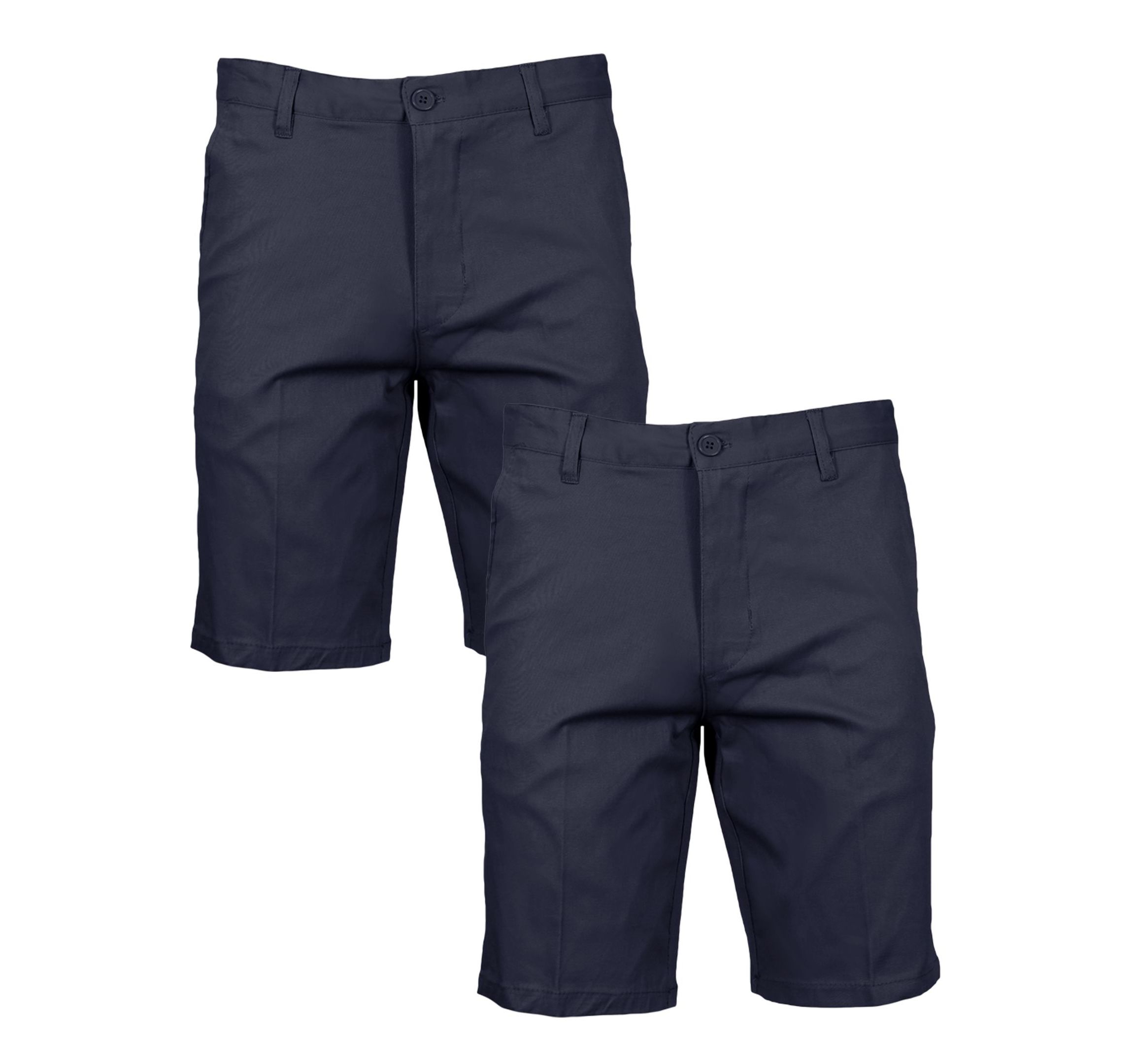 Mens Cotton Stretch Slim Fit Chino Shorts