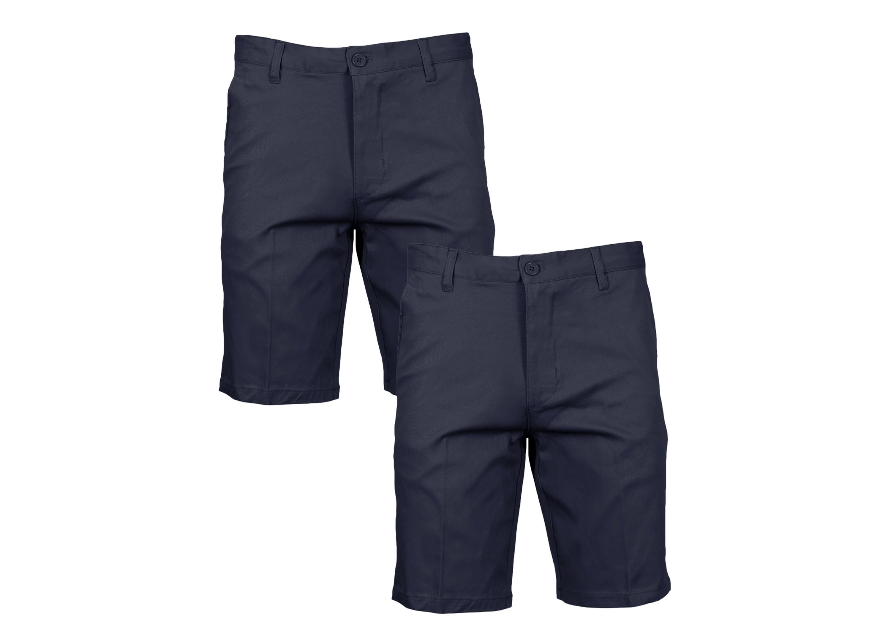 Mens Cotton Stretch Slim Fit Chino Shorts