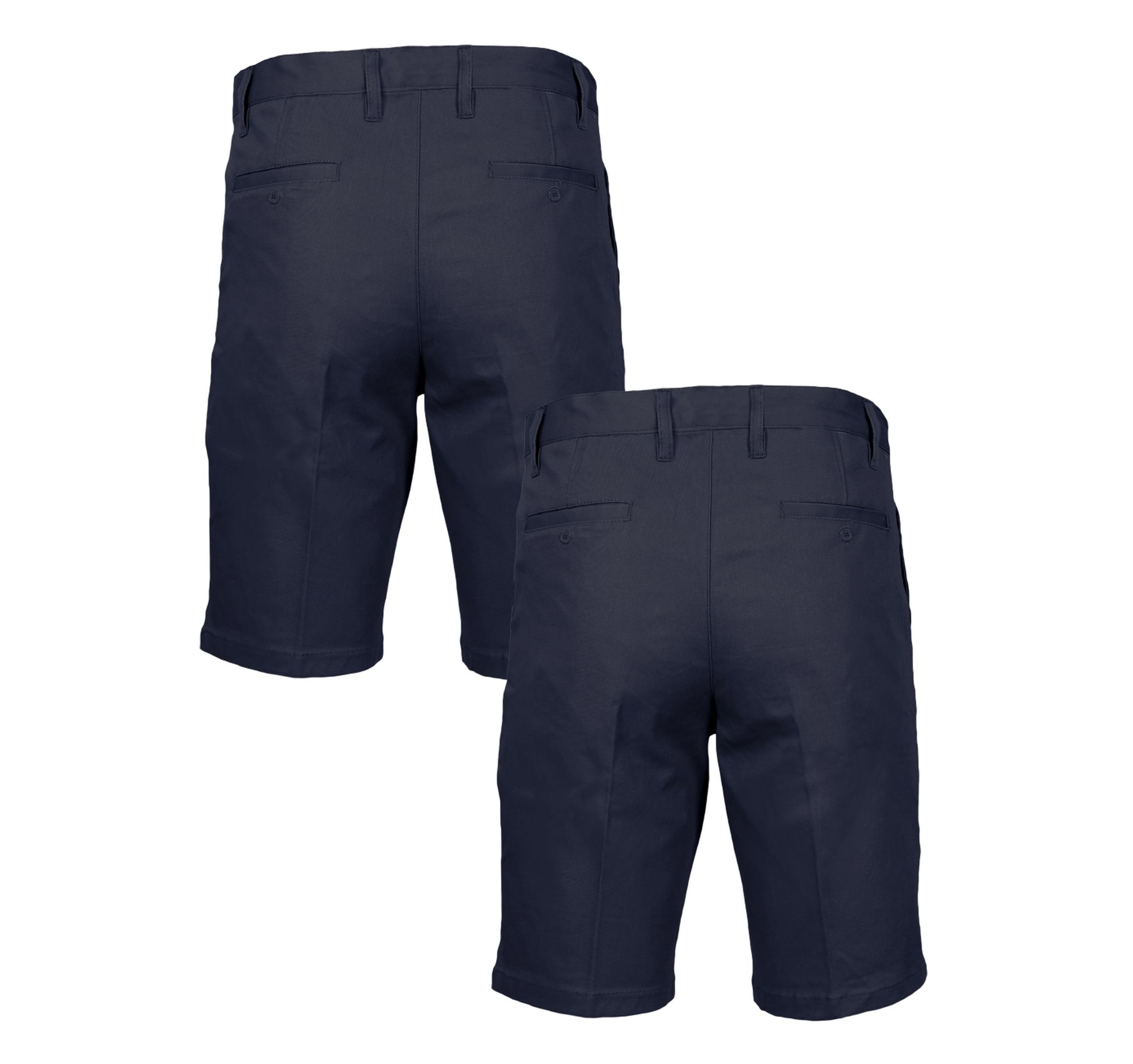 Mens Cotton Stretch Slim Fit Chino Shorts