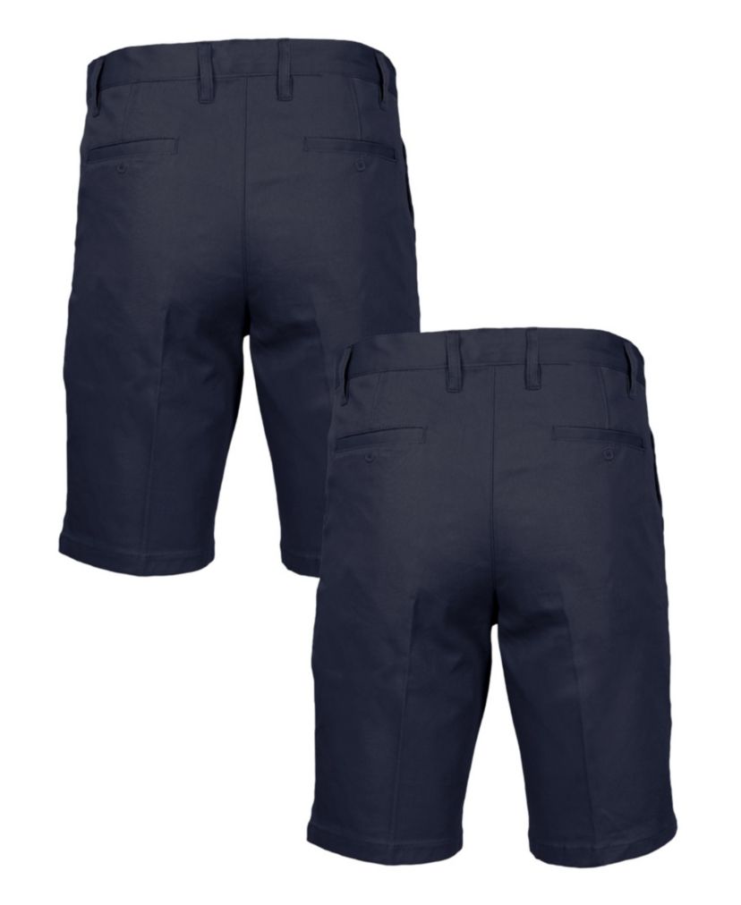Mens Cotton Stretch Slim Fit Chino Shorts