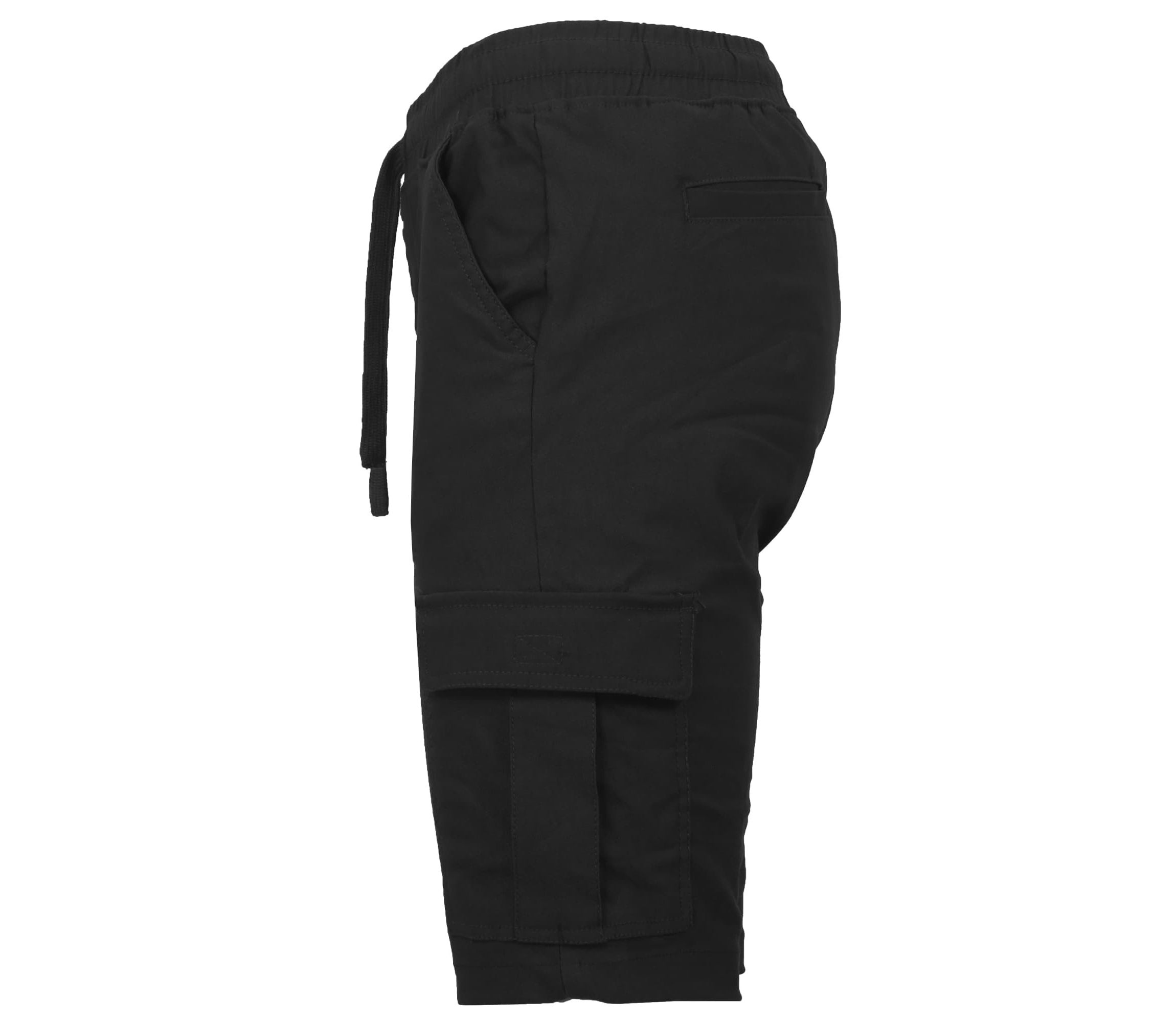 Galaxy By Harvic Men’s Slim Fit Super Flex Stretch Cargo Jogger Shorts-2 Pack