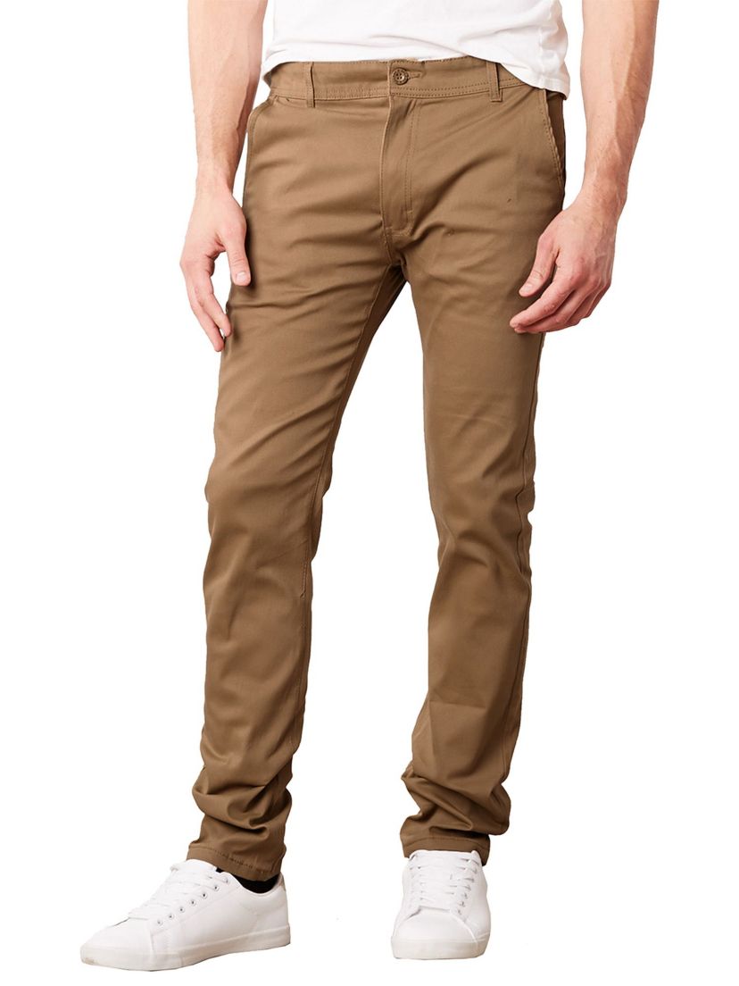 Galaxy By Harvic Mens Super Stretch Slim Fit Everyday Chino Pants