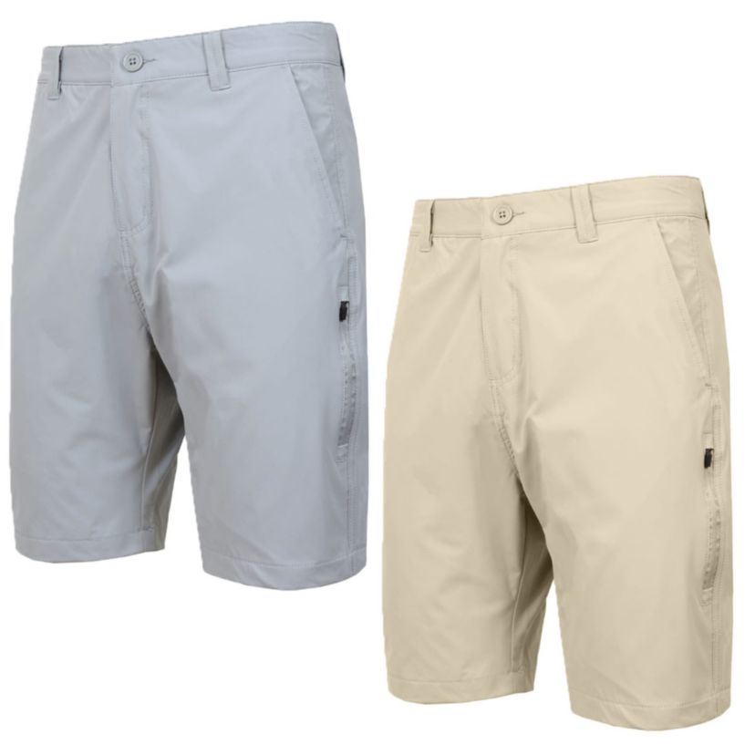 Jump Start Men’s 6-Pocket All Motion Stretch Utility Shorts-2 Pack