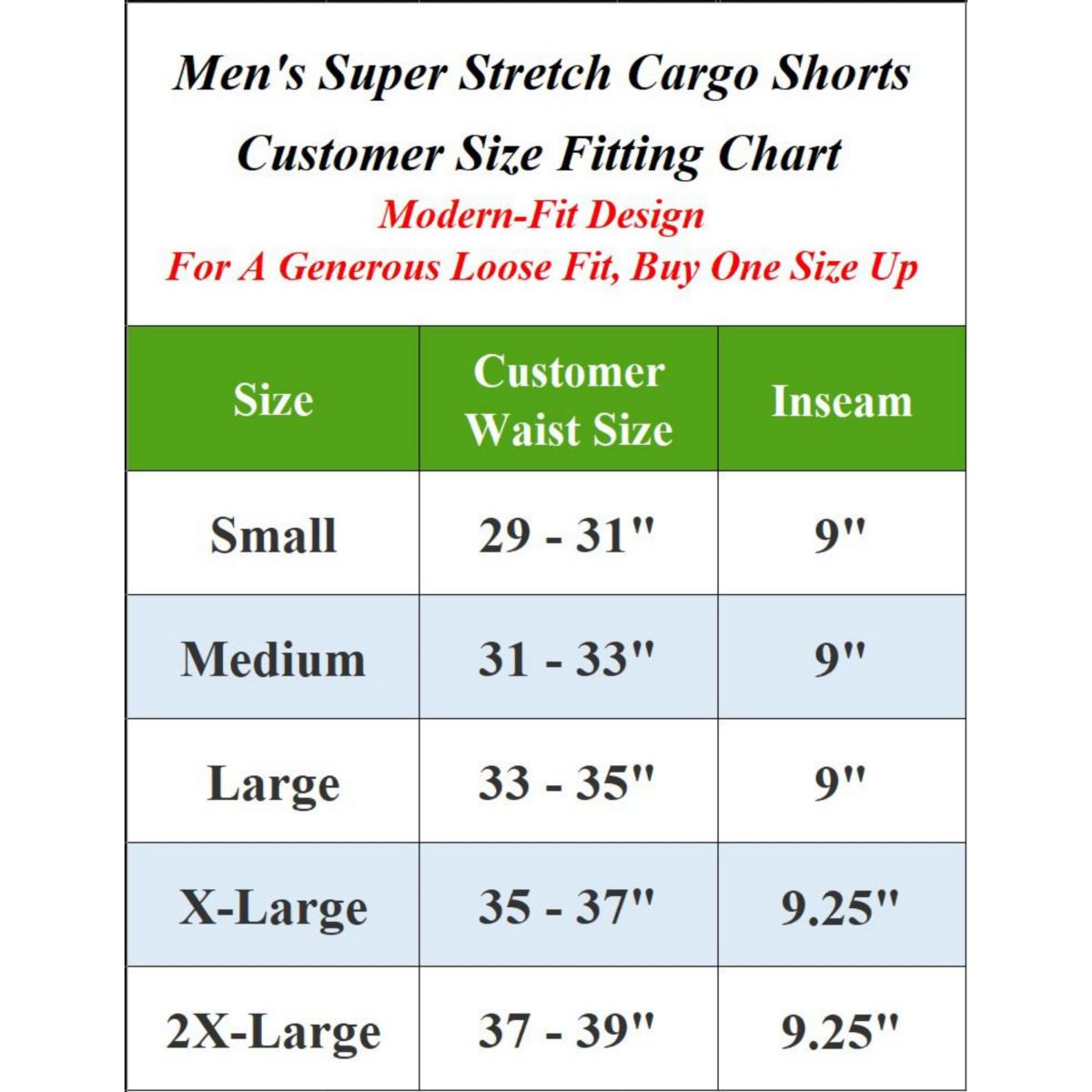Galaxy By Harvic Men’s Slim Fit Super Flex Stretch Cargo Jogger Shorts