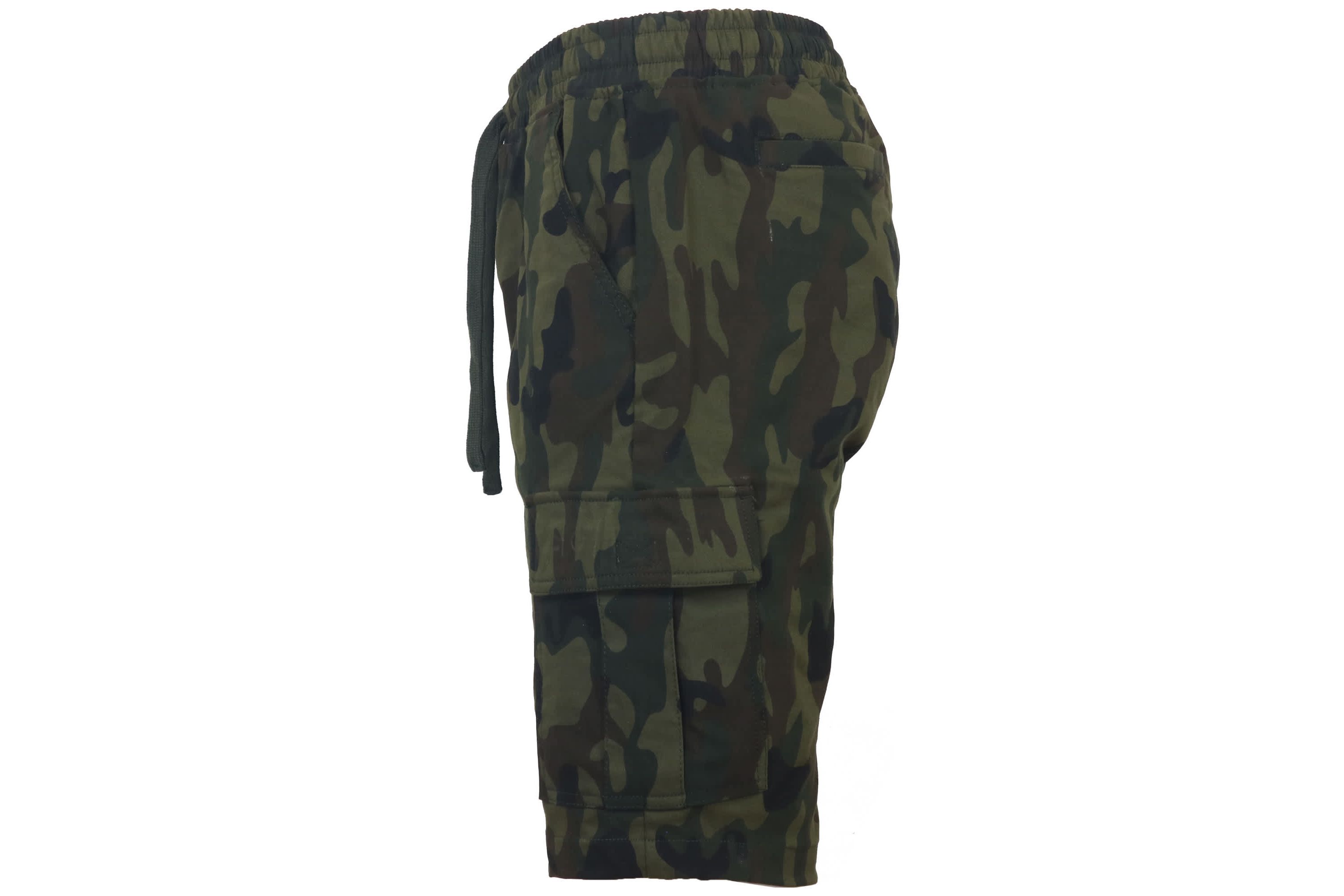 Galaxy By Harvic Men’s Slim Fit Super Flex Stretch Cargo Jogger Shorts