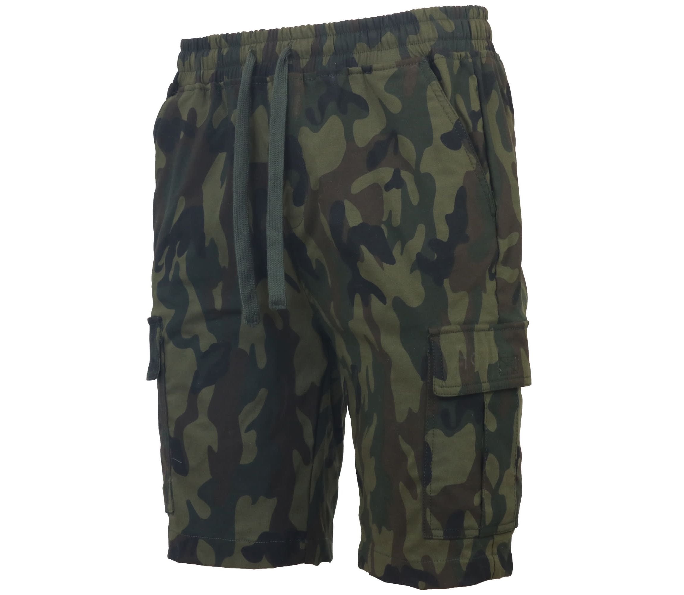 Galaxy By Harvic Men’s Slim Fit Super Flex Stretch Cargo Jogger Shorts