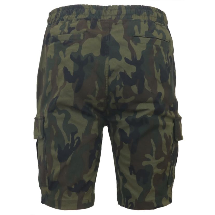 Galaxy By Harvic Men’s Slim Fit Super Flex Stretch Cargo Jogger Shorts