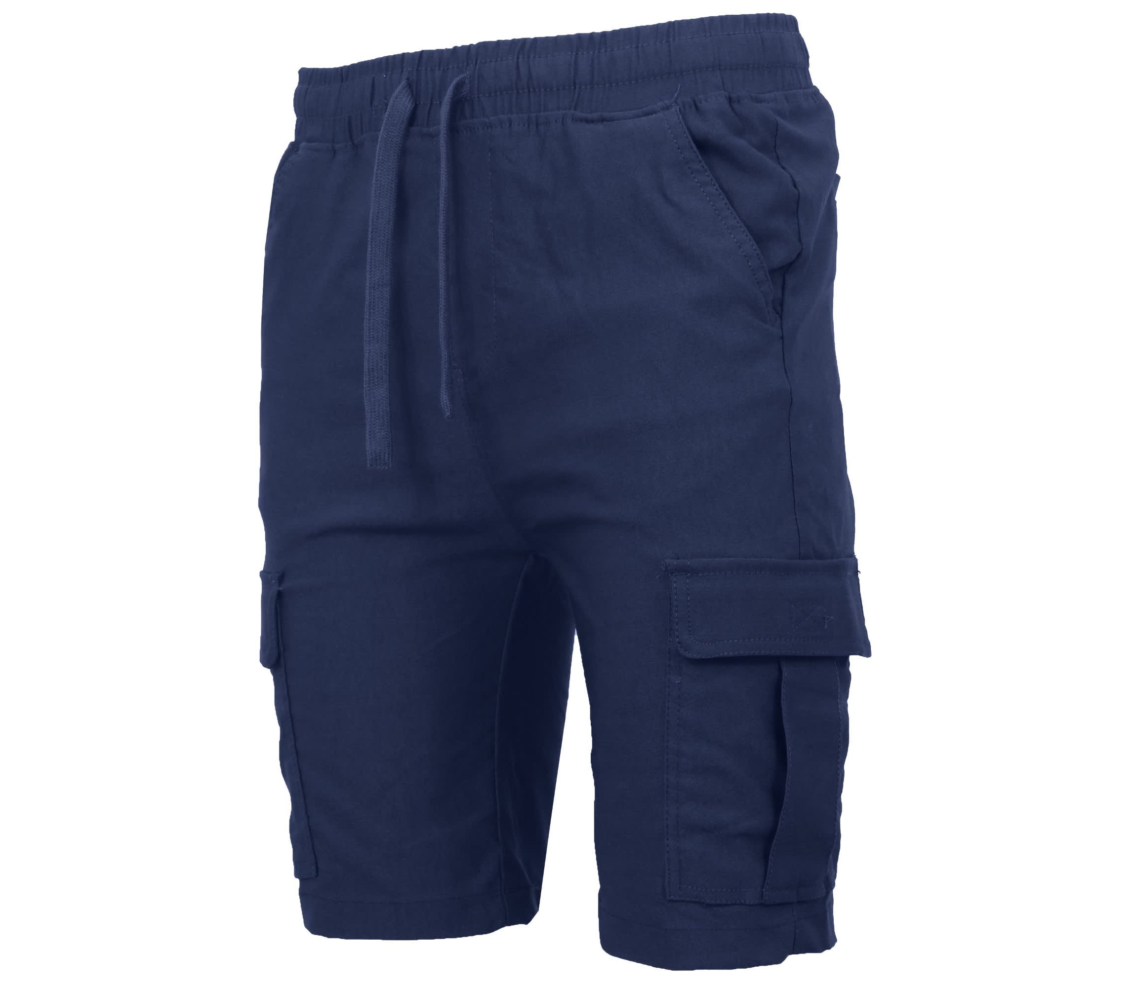 Galaxy By Harvic Men’s Slim Fit Super Flex Stretch Cargo Jogger Shorts