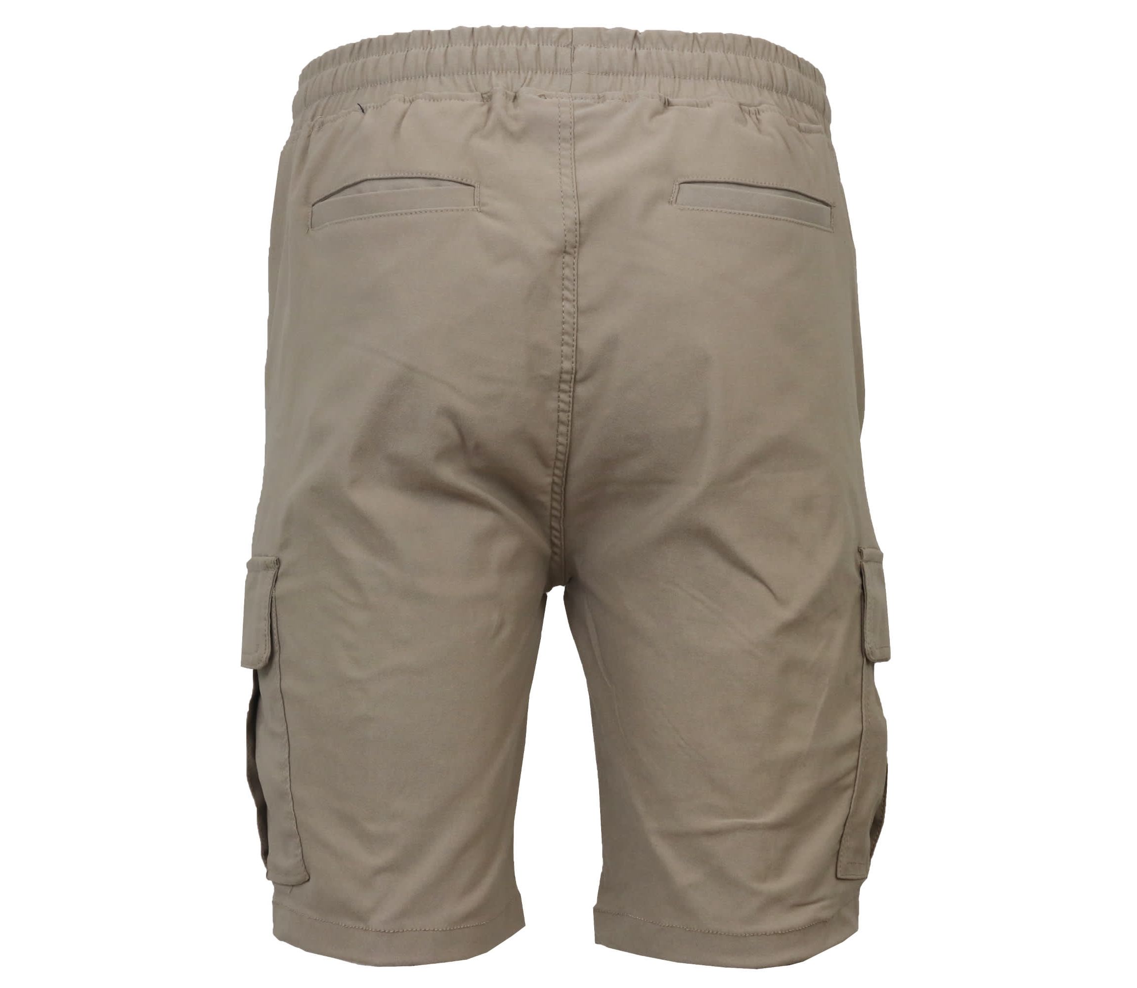 Galaxy By Harvic Men’s Slim Fit Super Flex Stretch Cargo Jogger Shorts