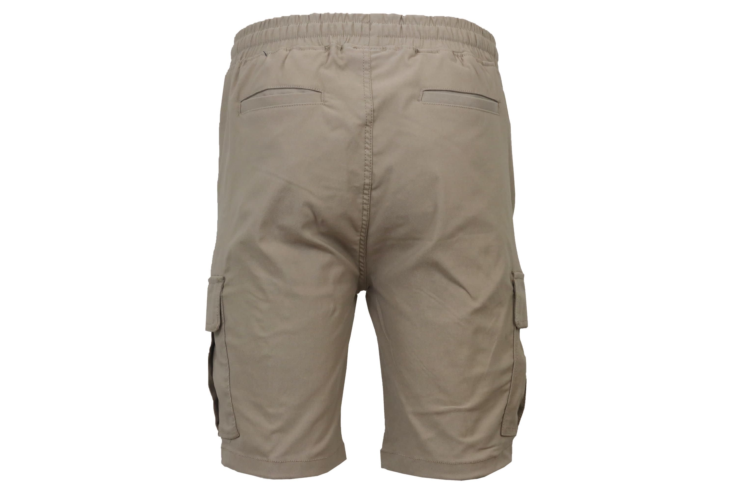 Galaxy By Harvic Men’s Slim Fit Super Flex Stretch Cargo Jogger Shorts