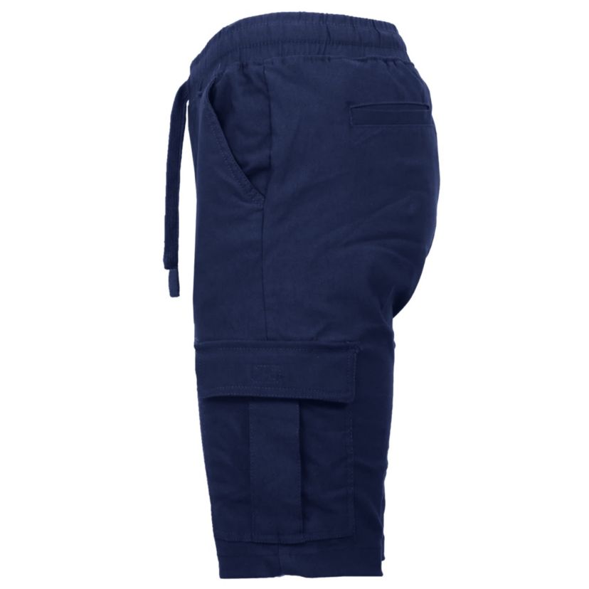 Galaxy By Harvic Men’s Slim Fit Super Flex Stretch Cargo Jogger Shorts-2 Pack