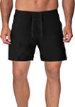 Mens 7 Inch Performance Active Workout Training Shorts with Mesh Lining
