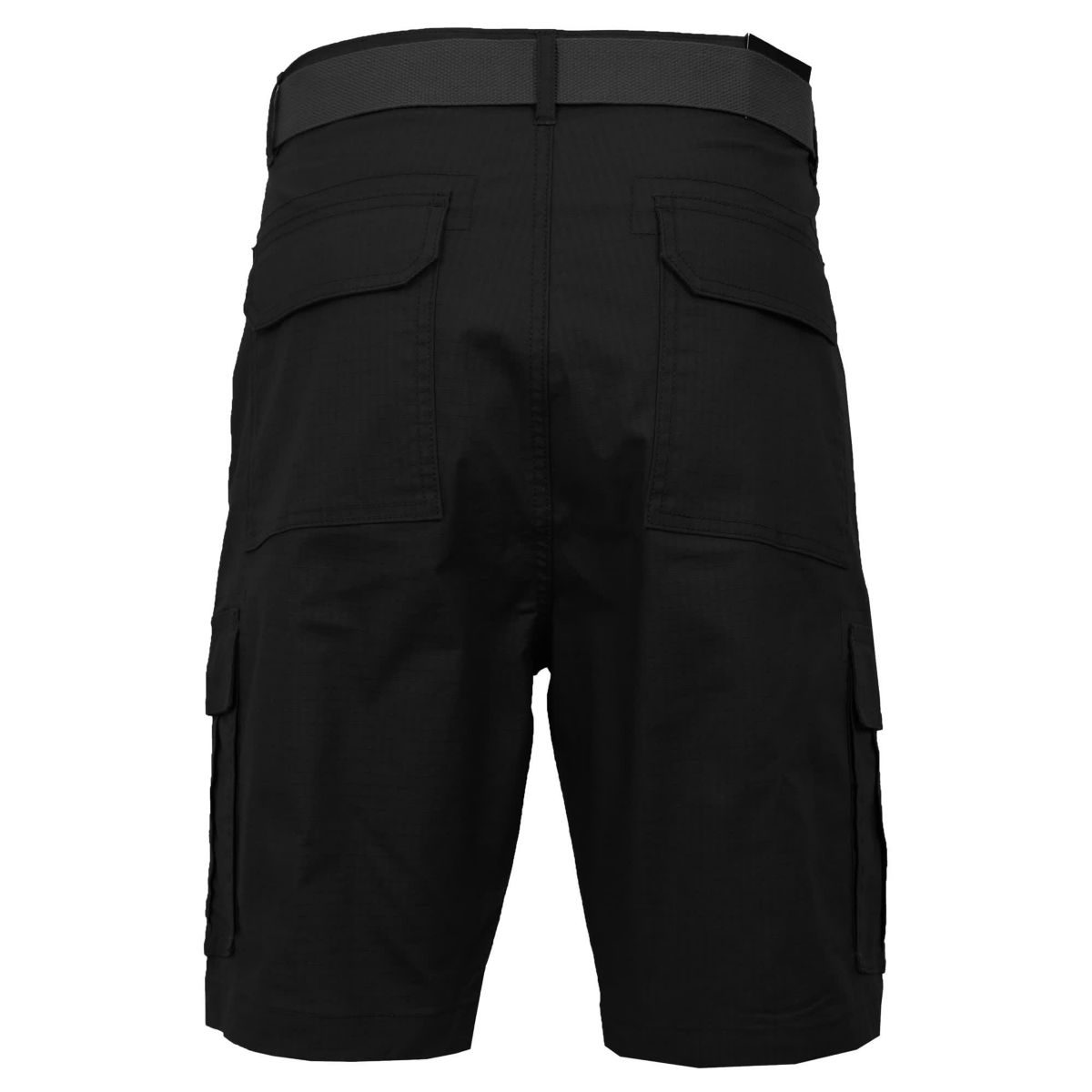 Galaxy Rugged Trail  Mens Cotton Stretch Ripstop Cargo Shorts With Belt