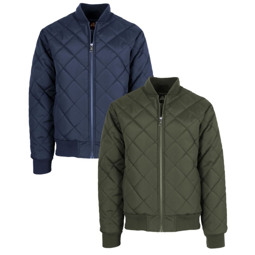 Quilted Bomber Jacket -2 Pack