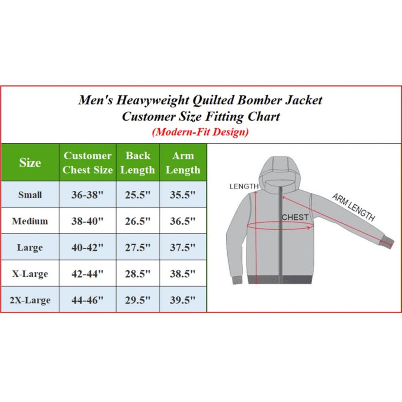 Quilted Bomber Jacket -2 Pack