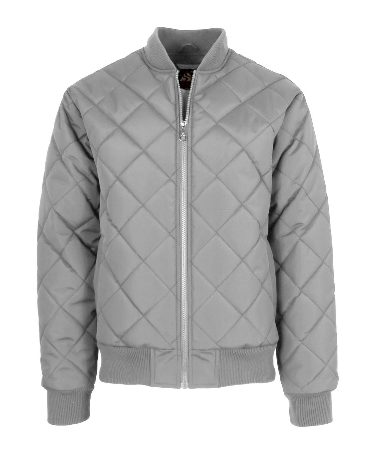 Mens Quilted Bomber Jacket