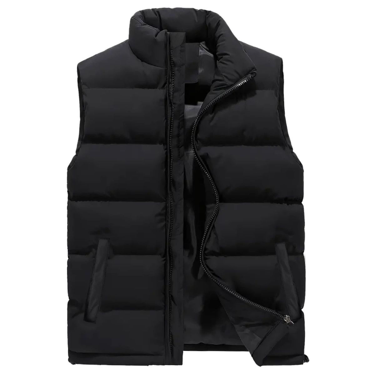 Spire By Galaxy Mens Modern Fit Heavyweight Puffer Bubble Vest