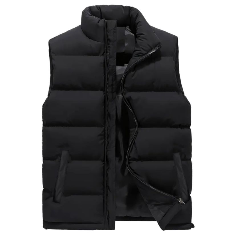 Spire By Galaxy Mens Modern Fit Heavyweight Puffer Bubble Vest