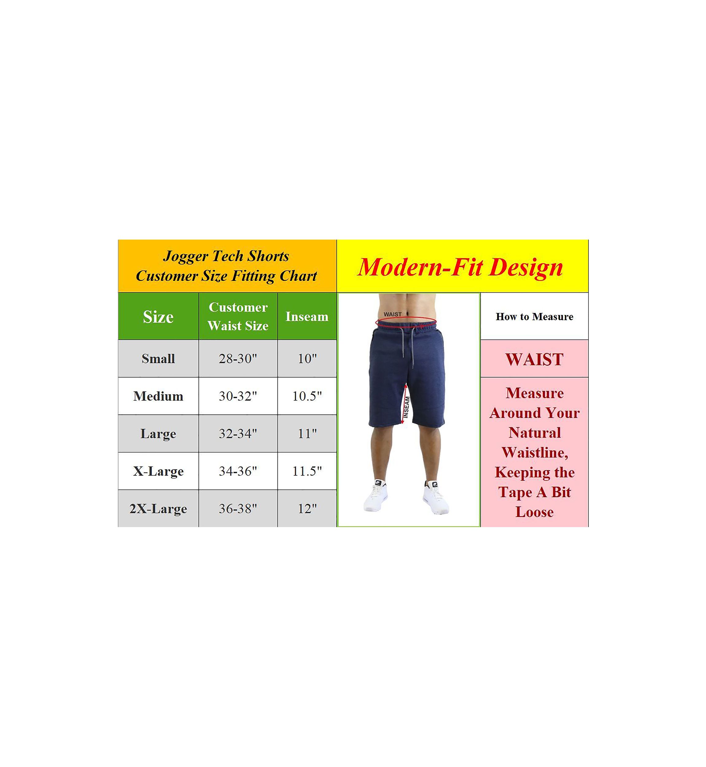 Mens Tech Shorts with Zipper Pockets