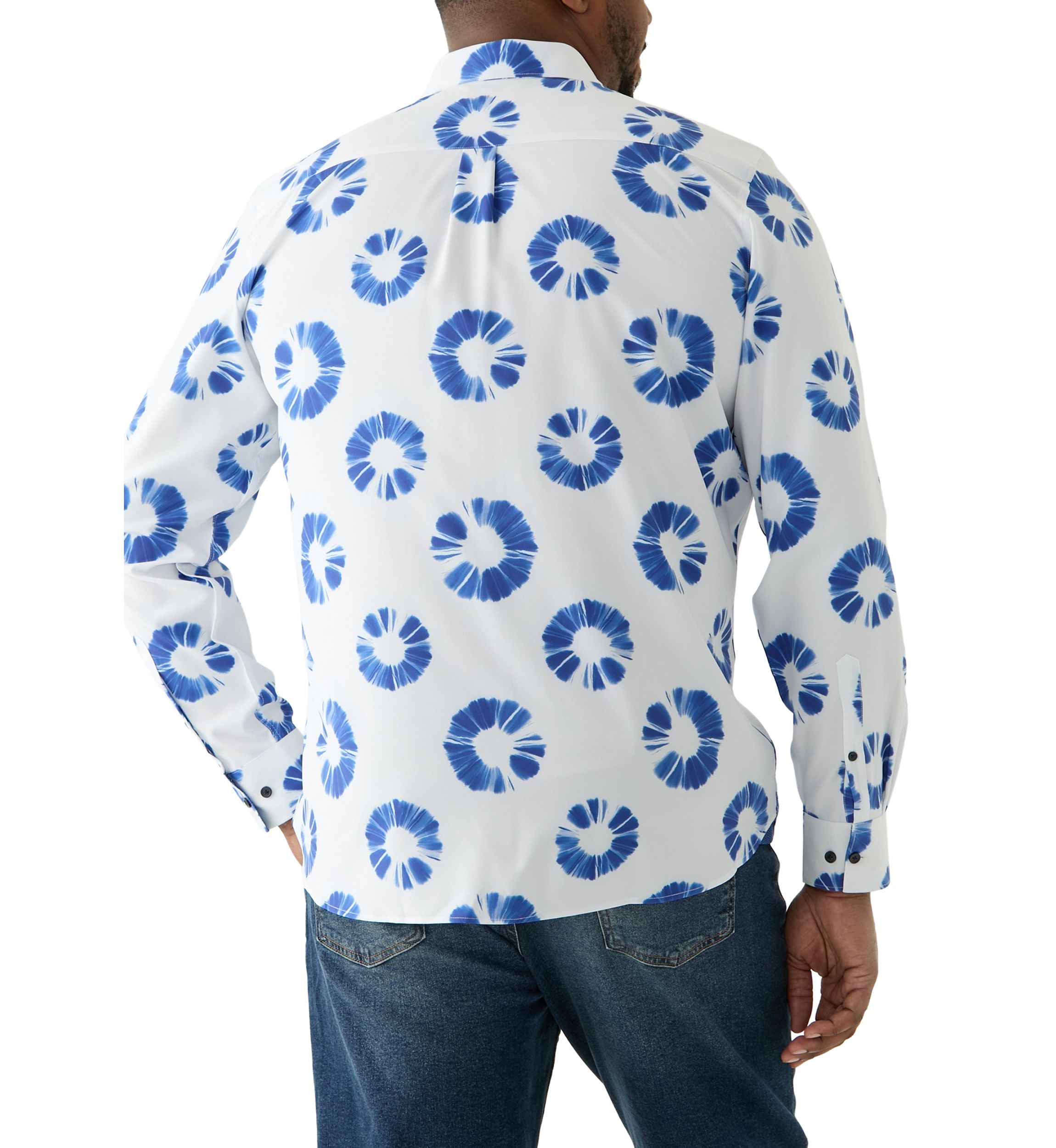 Big & Tall Printed Woven Shirt