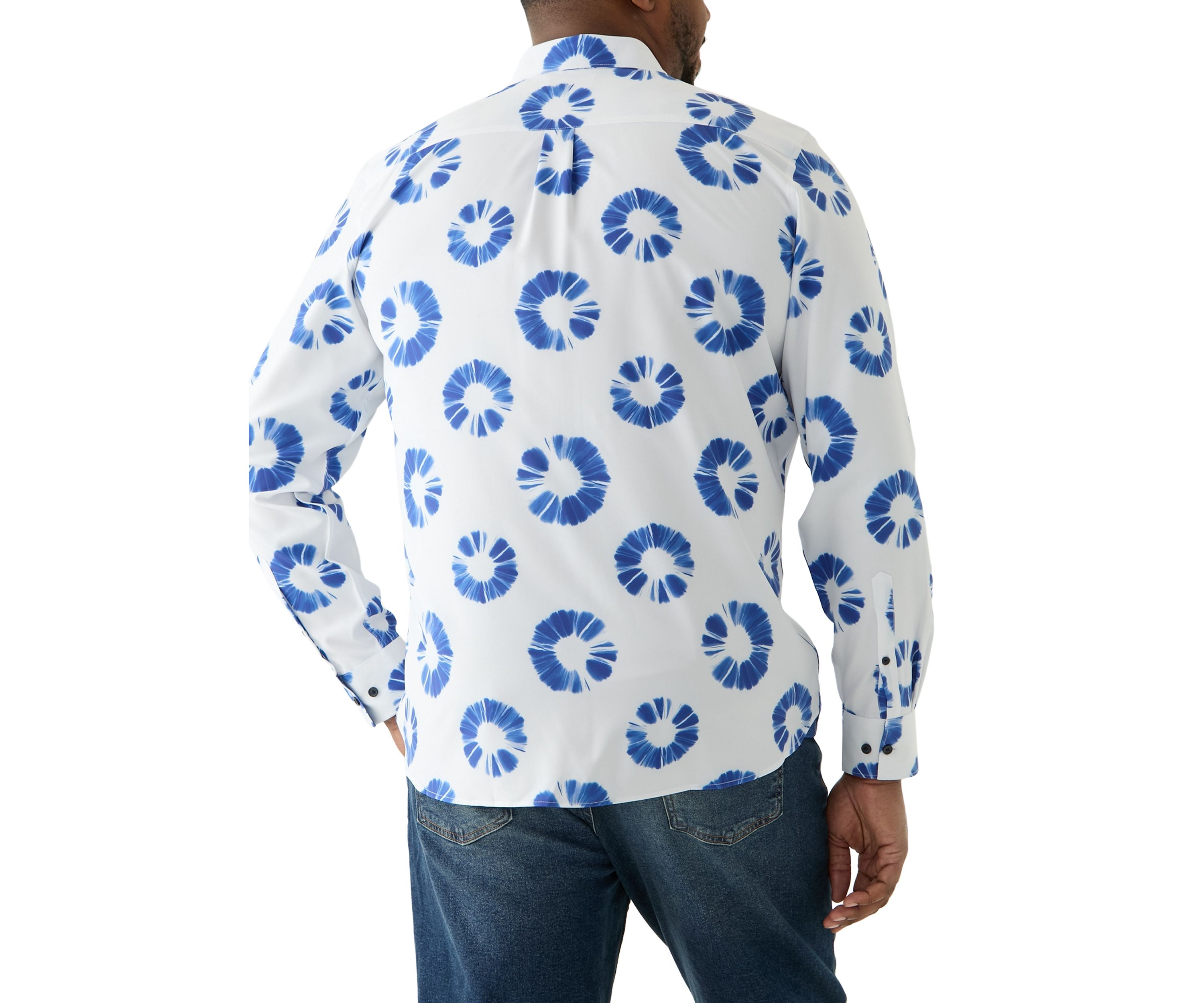 Big & Tall Printed Woven Shirt