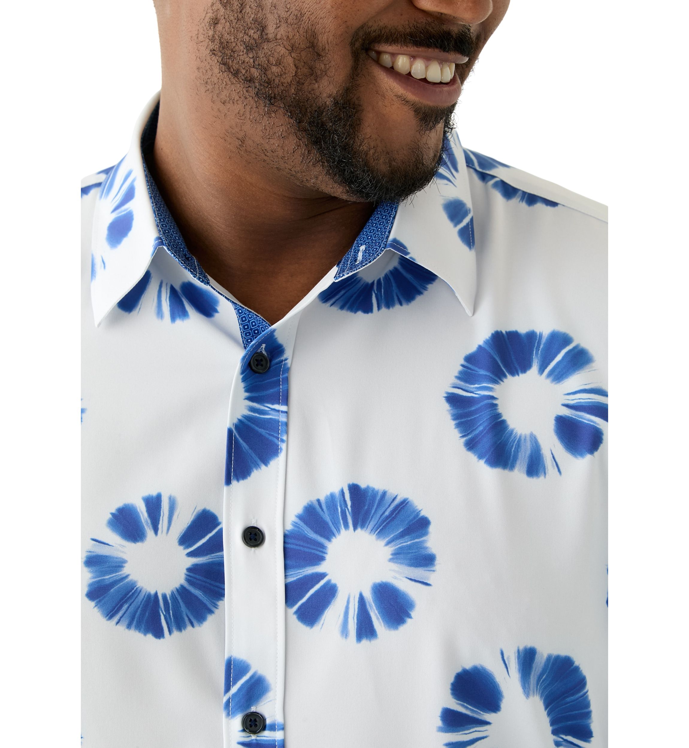 Big & Tall Printed Woven Shirt
