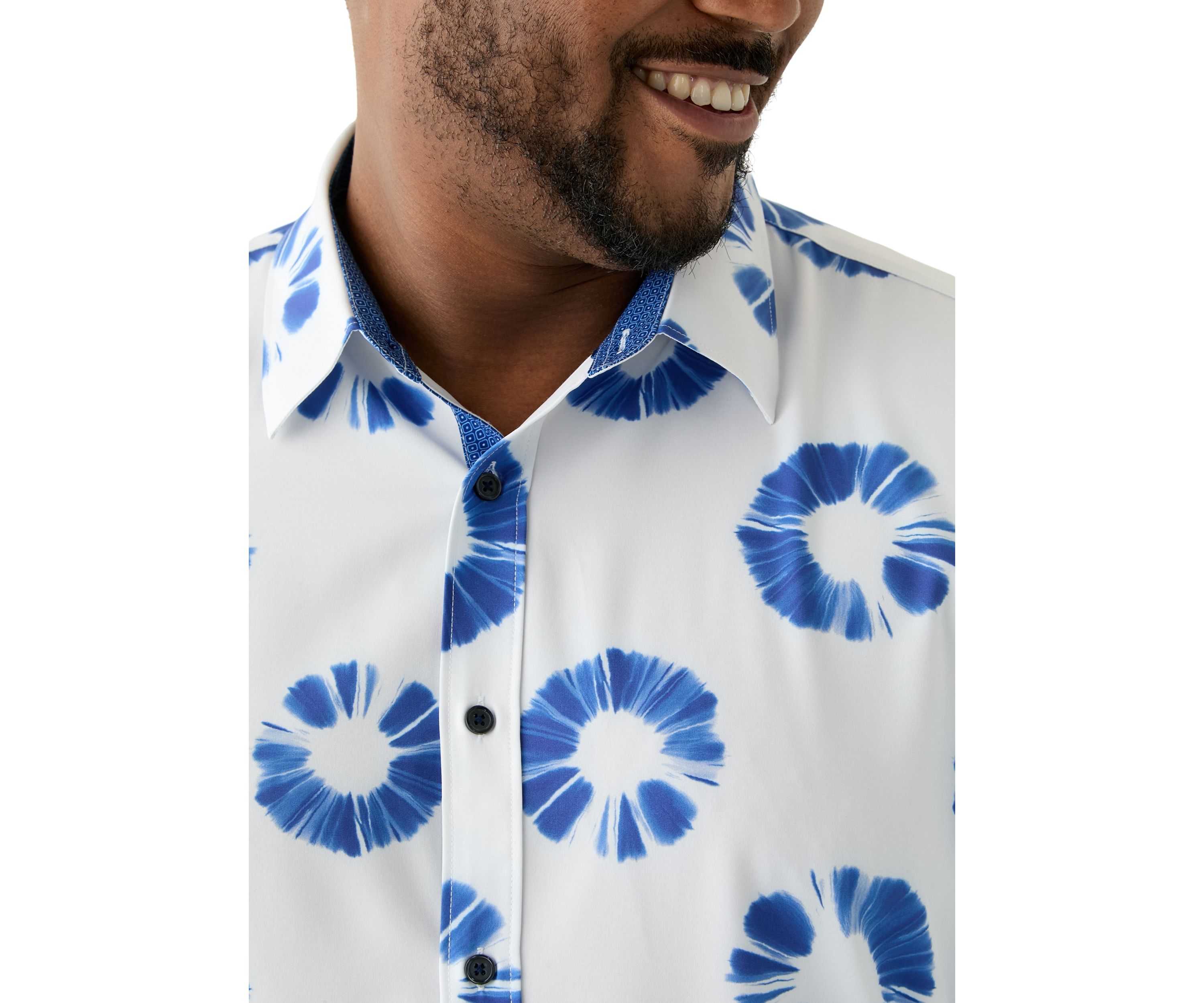 Big & Tall Printed Woven Shirt
