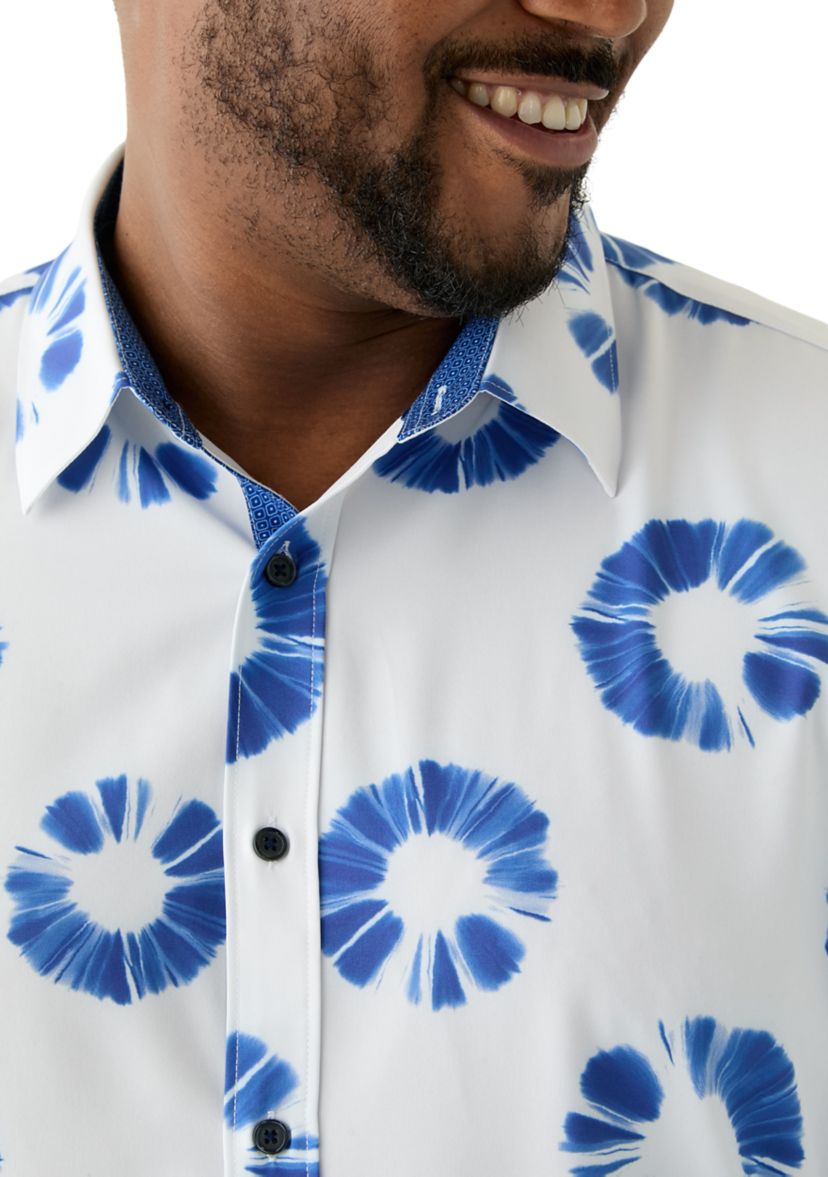 Big & Tall Printed Woven Shirt