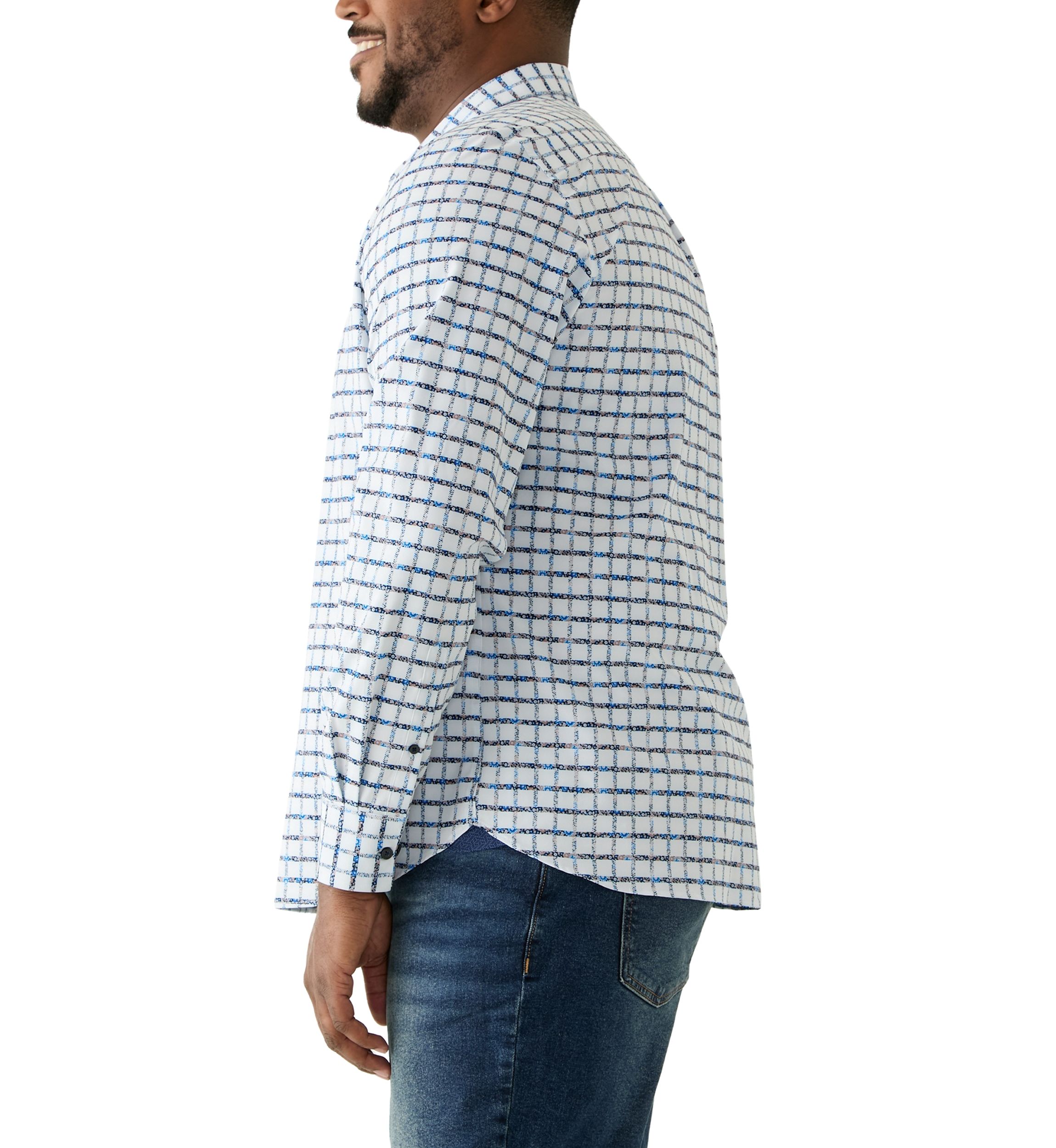Big & Tall Printed Woven Shirt