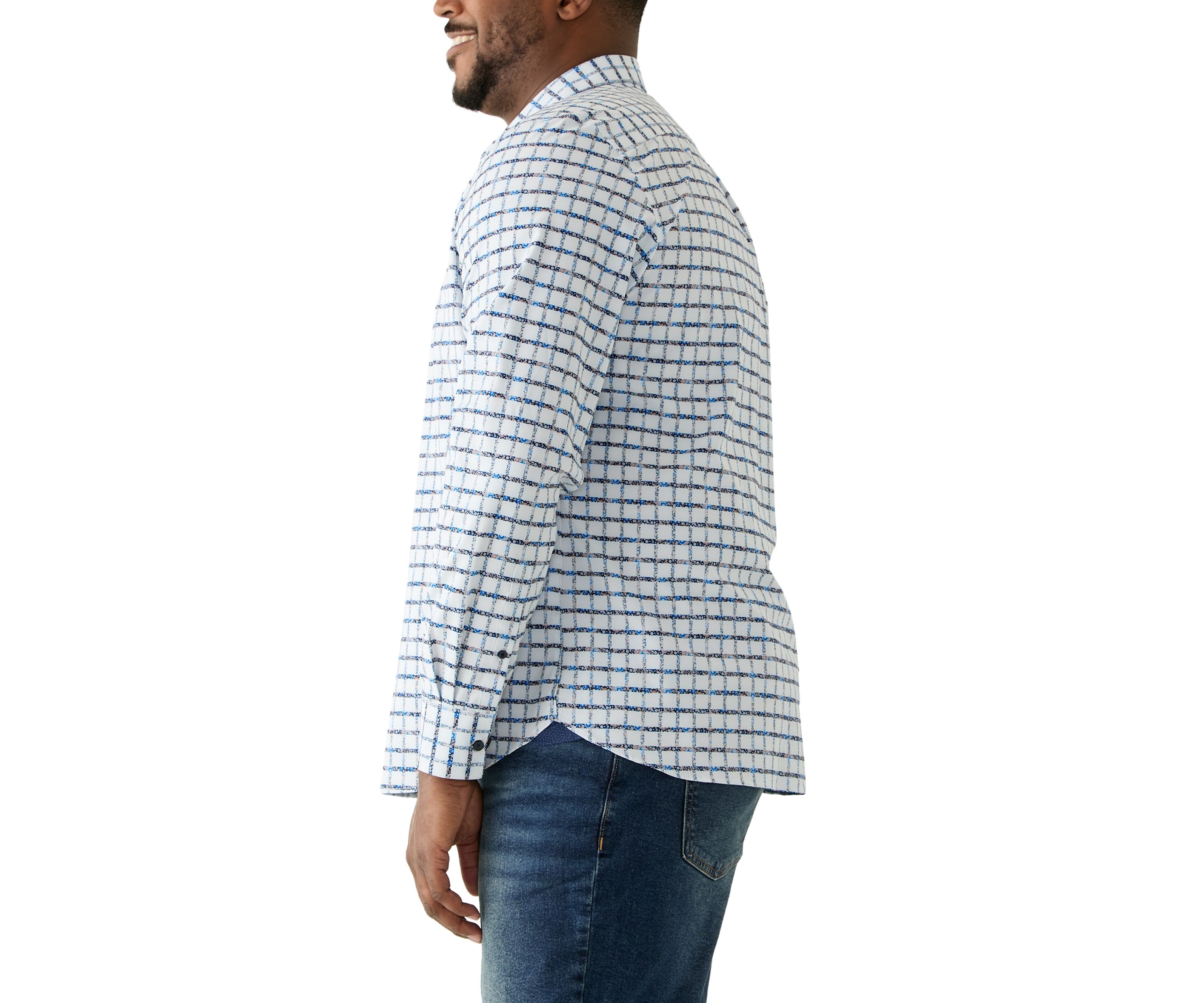 Big & Tall Printed Woven Shirt