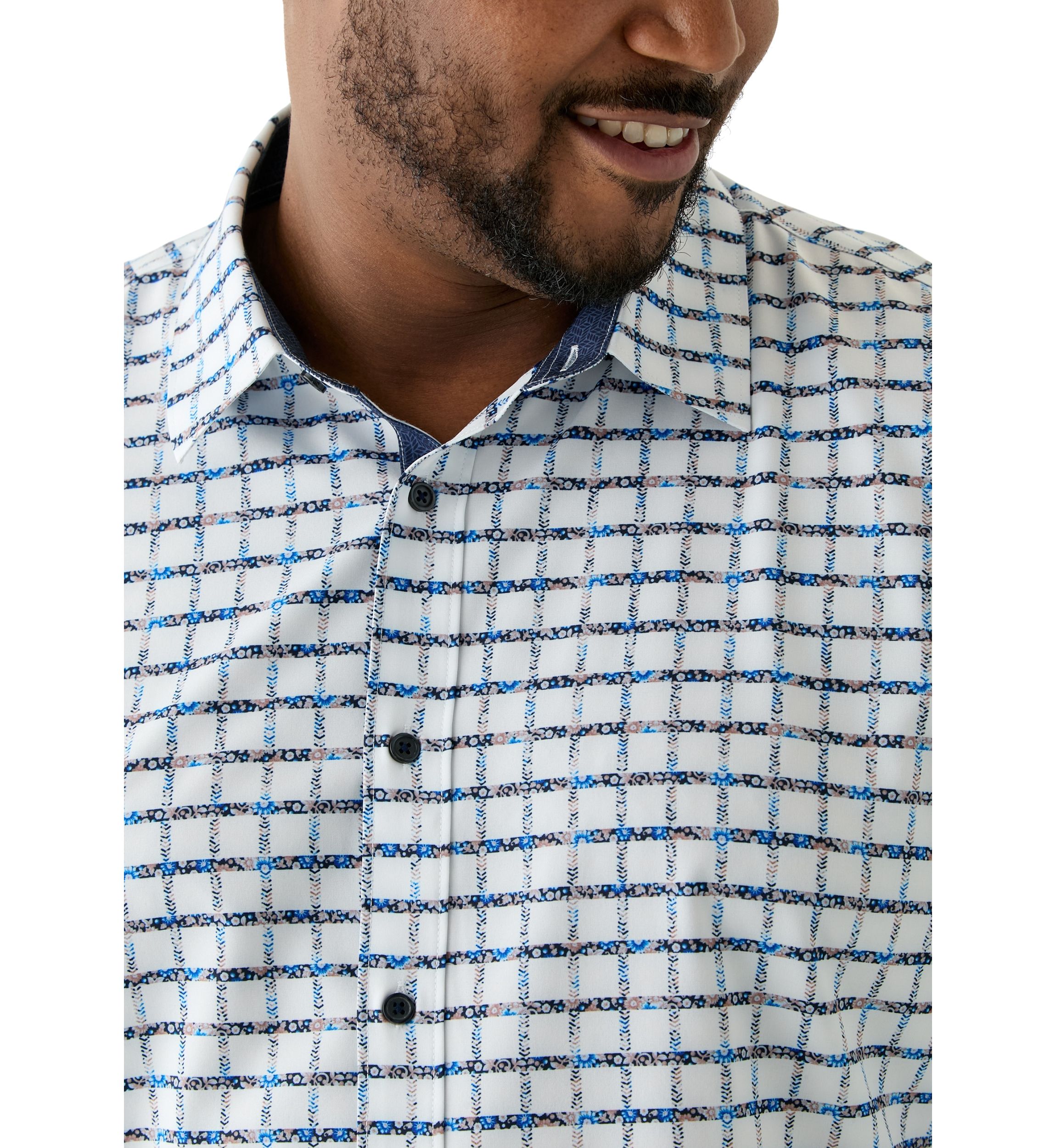 Big & Tall Printed Woven Shirt