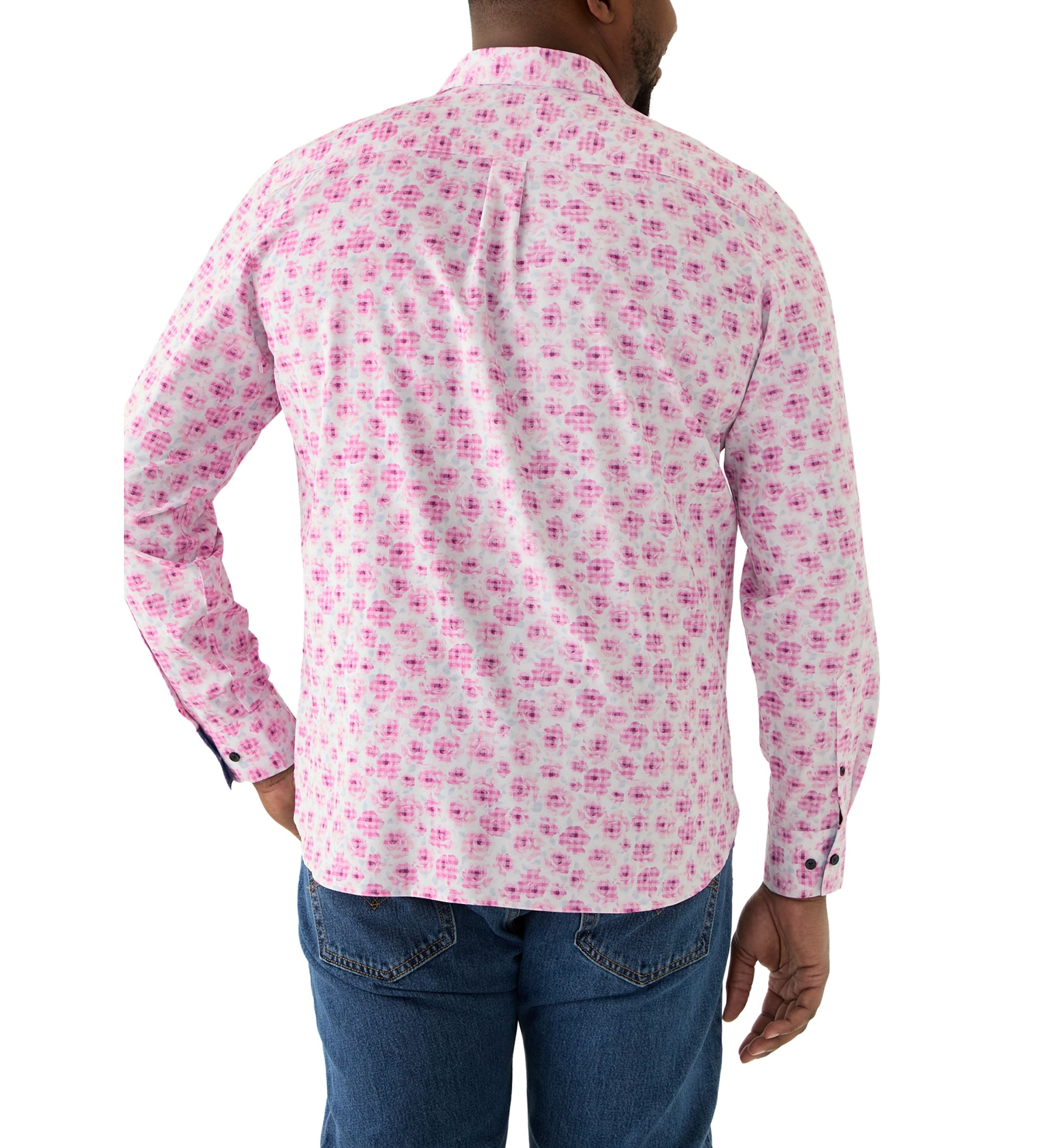 Big & Tall Printed Woven Shirt