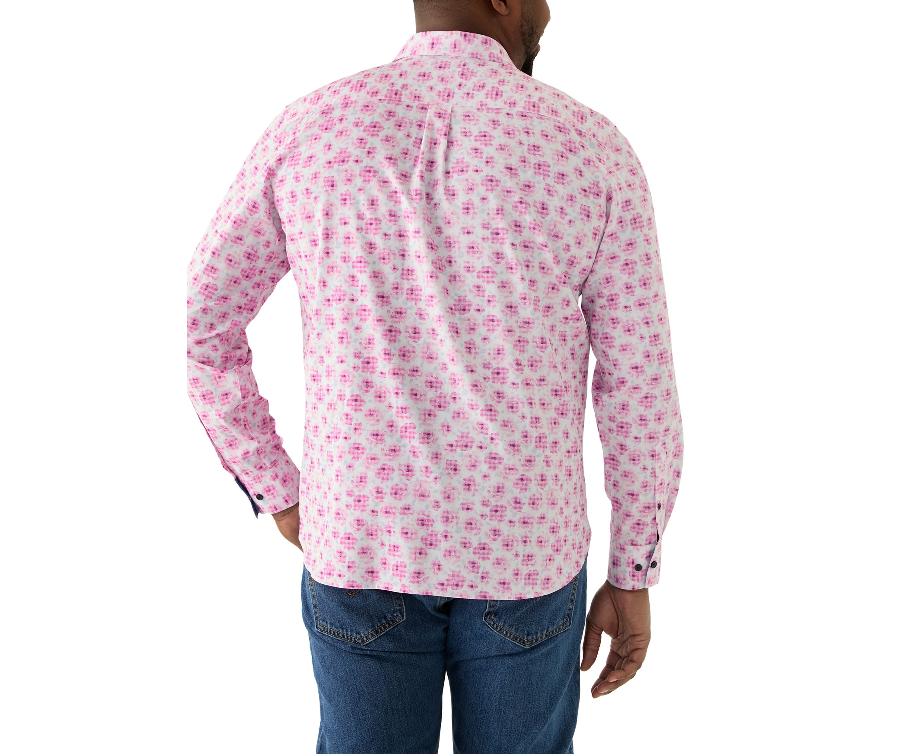 Big & Tall Printed Woven Shirt
