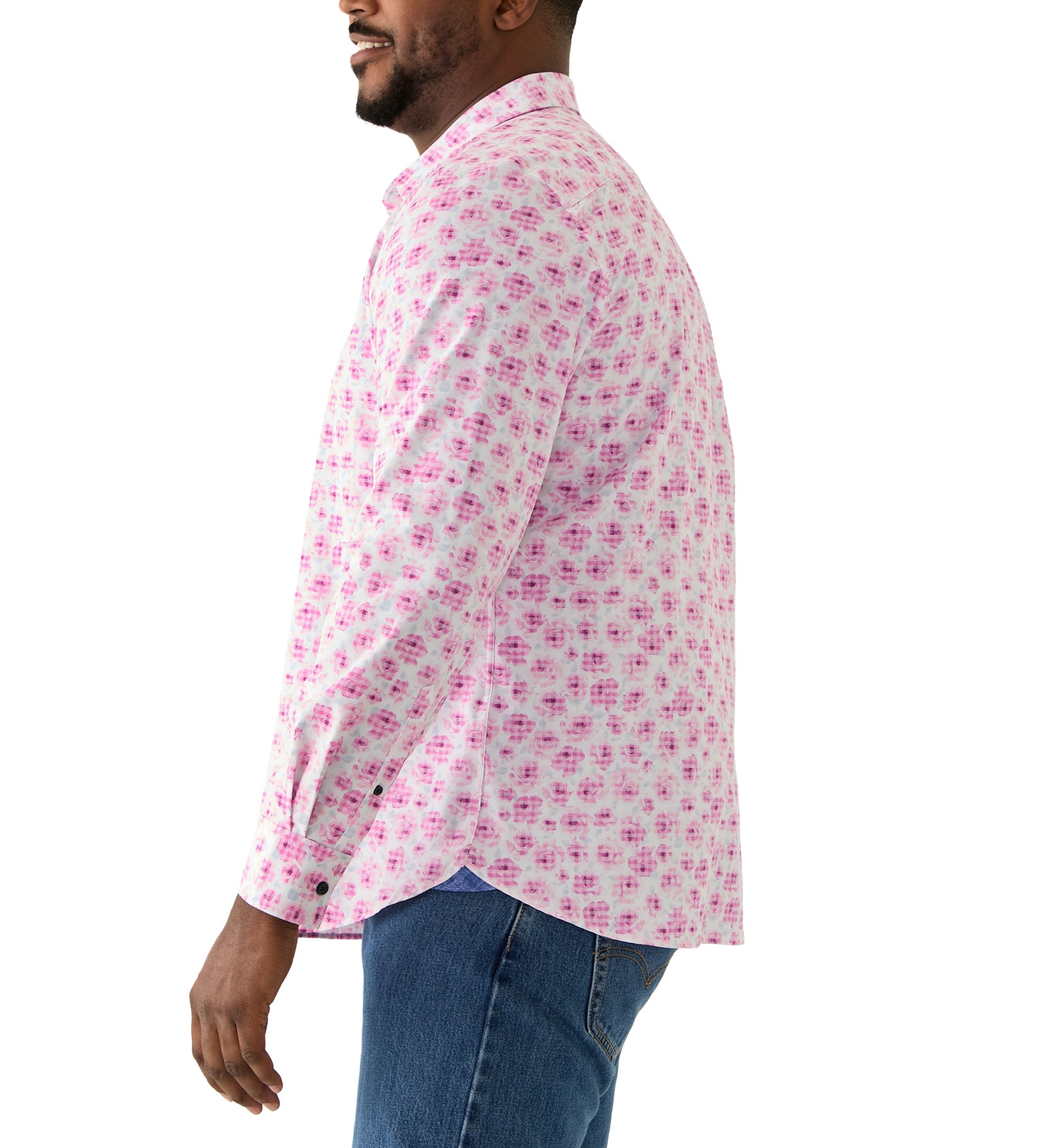 Big & Tall Printed Woven Shirt