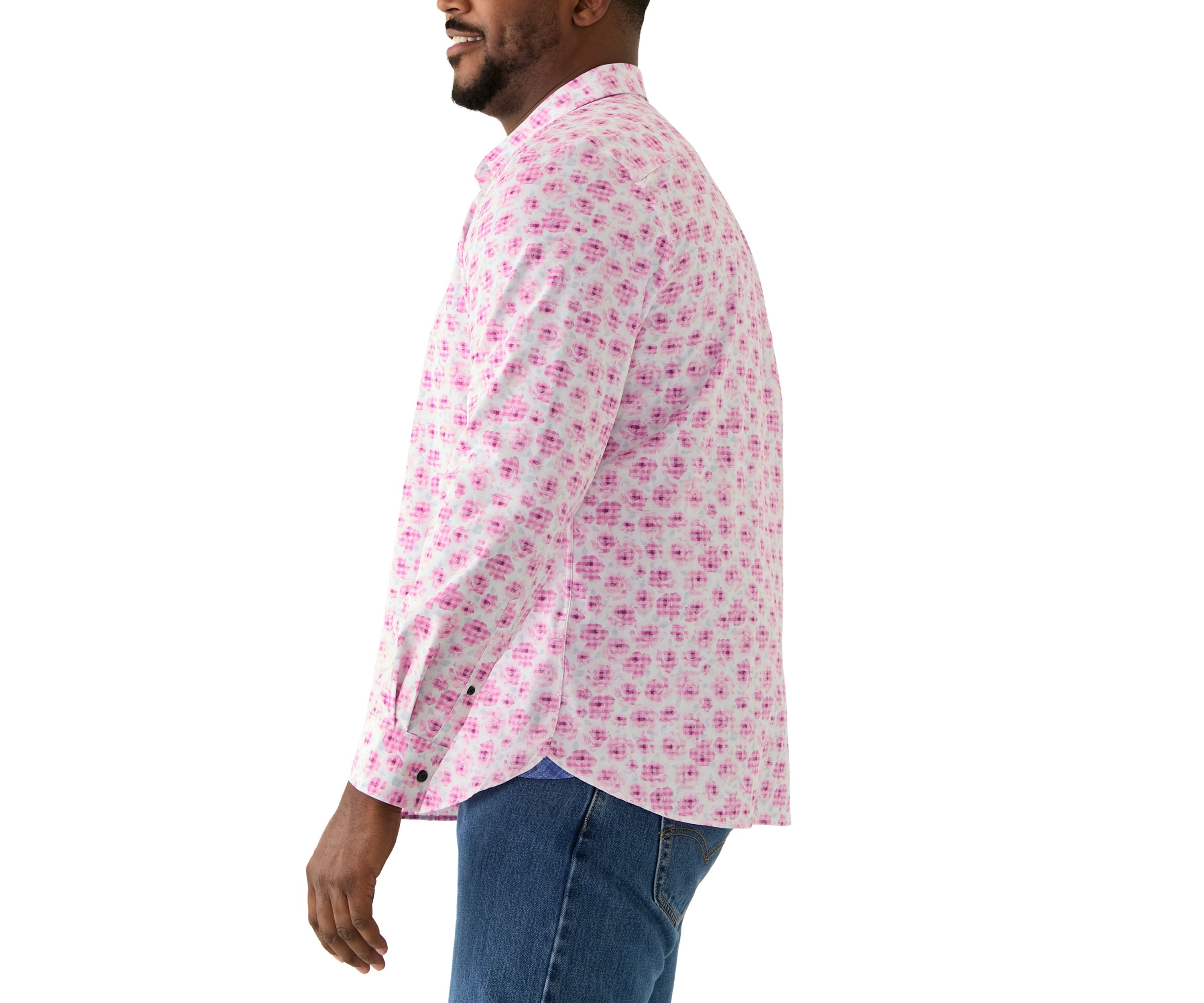 Big & Tall Printed Woven Shirt