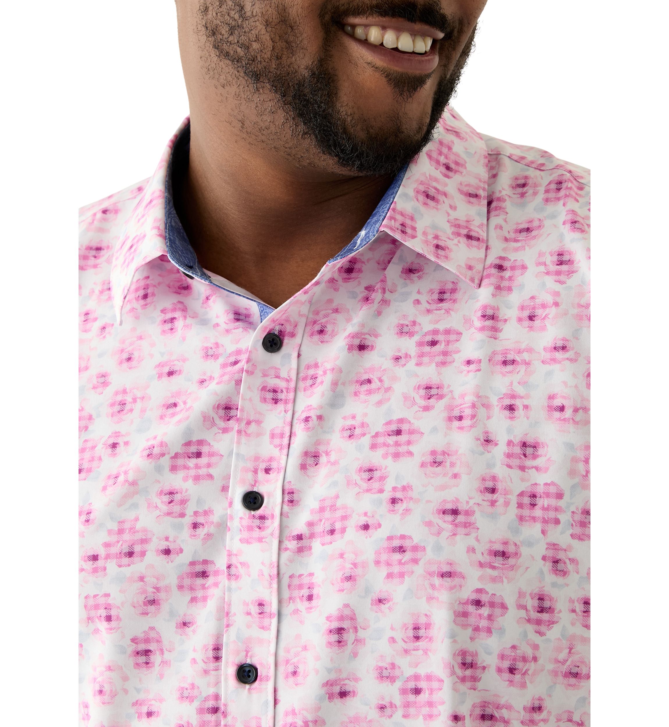 Big & Tall Printed Woven Shirt