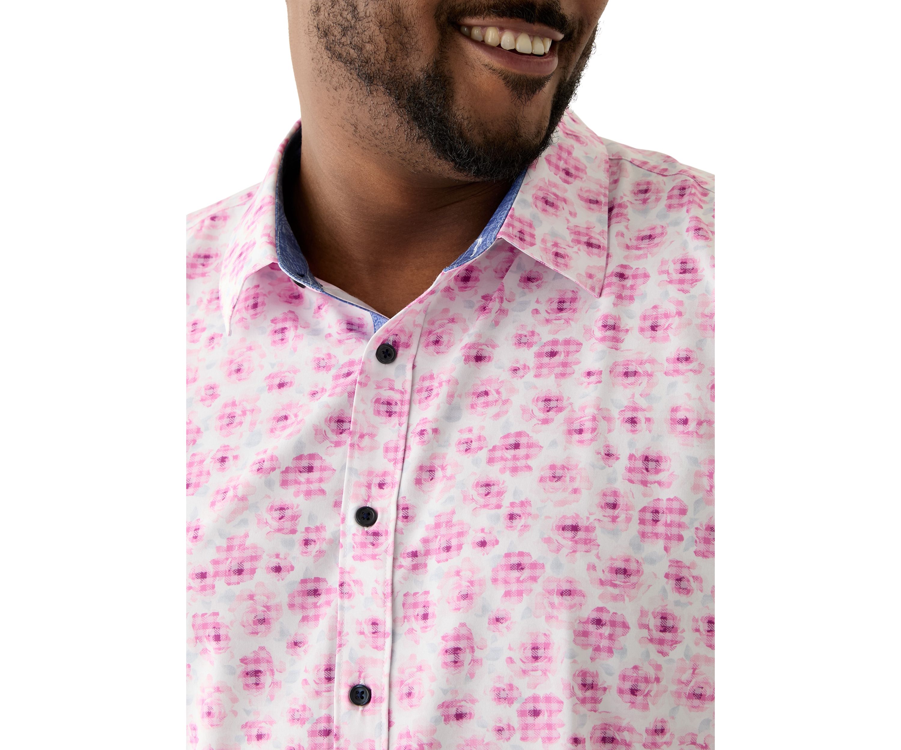 Big & Tall Printed Woven Shirt