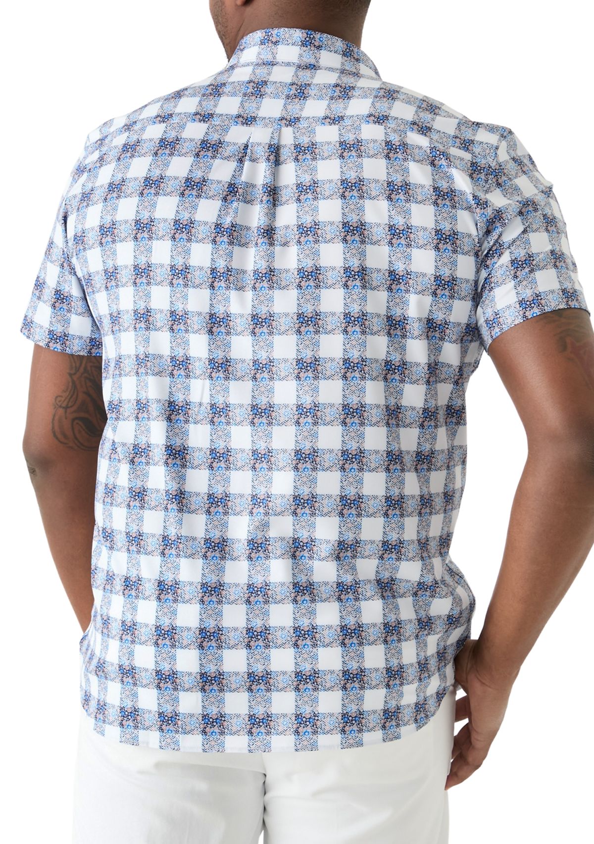 Big & Tall Printed Woven Shirt