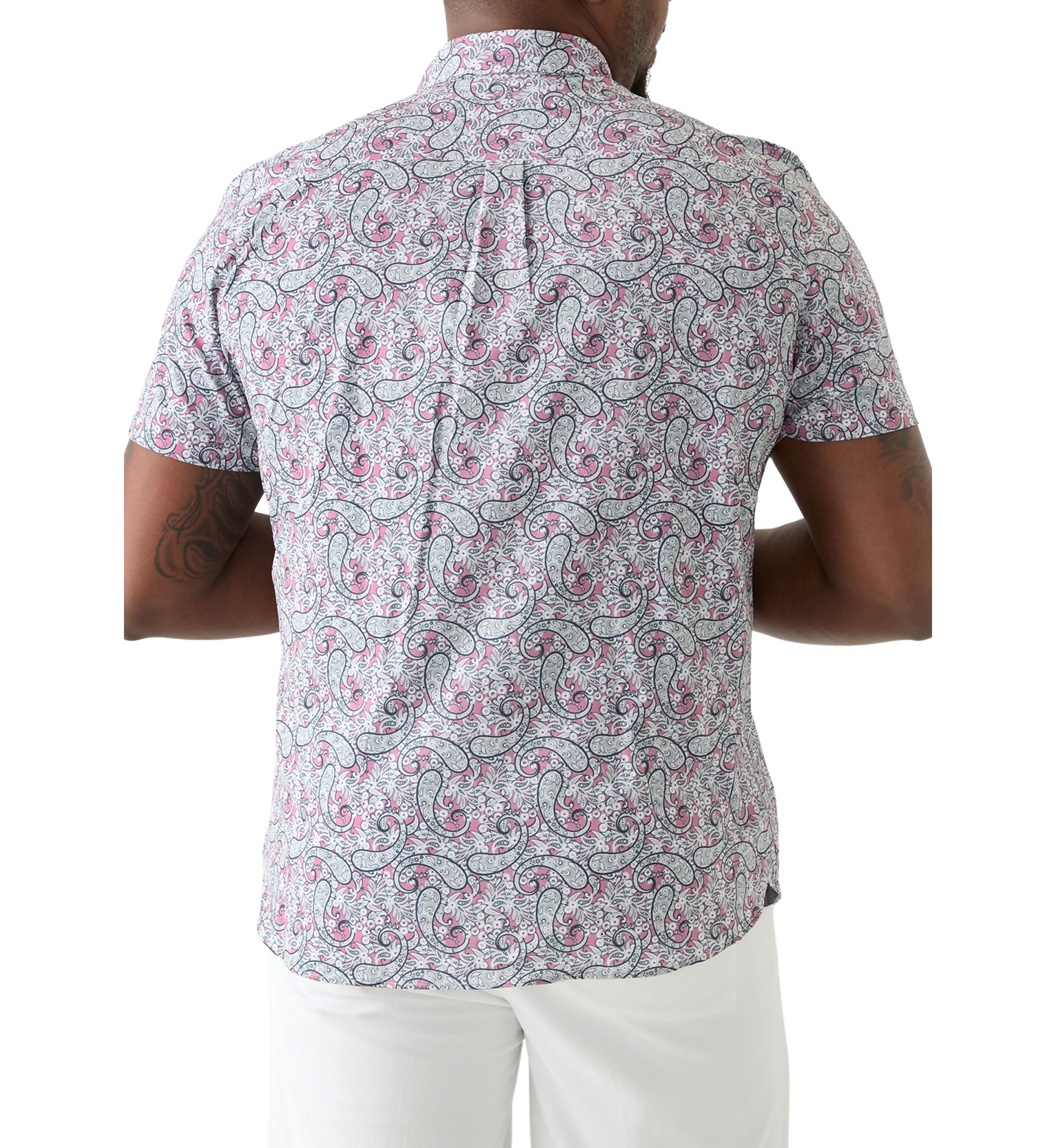 Big & Tall Paisley Woven Shirt
