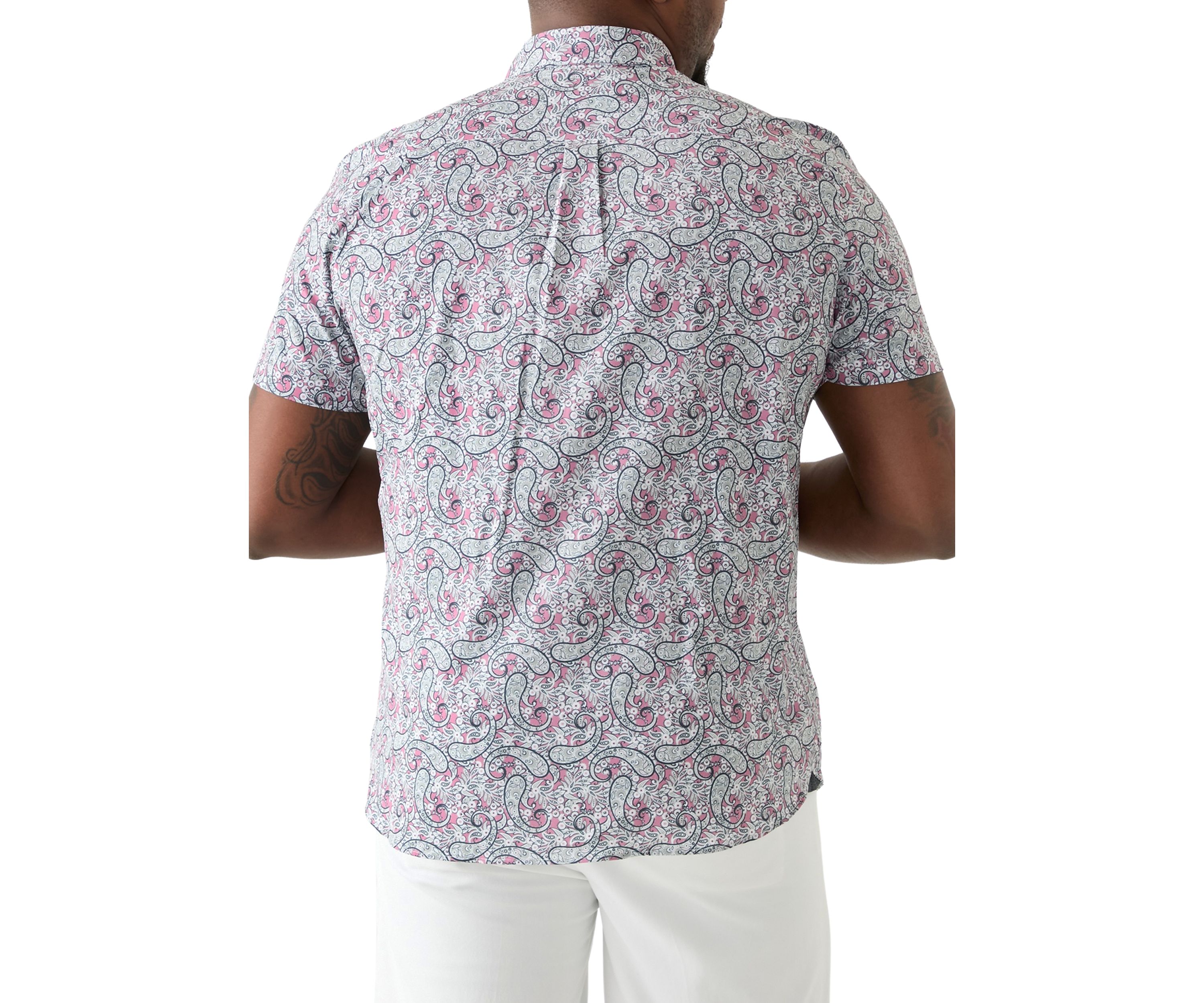 Big & Tall Paisley Woven Shirt