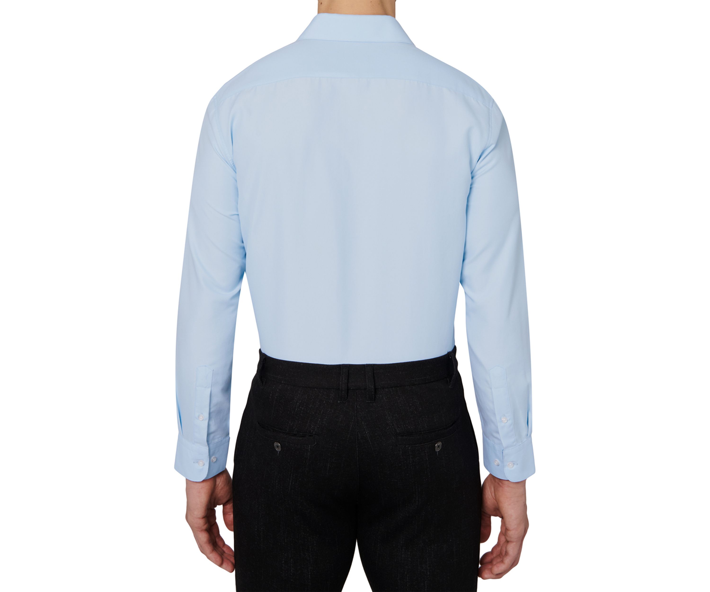 Slim Fit Solid Dress Shirt