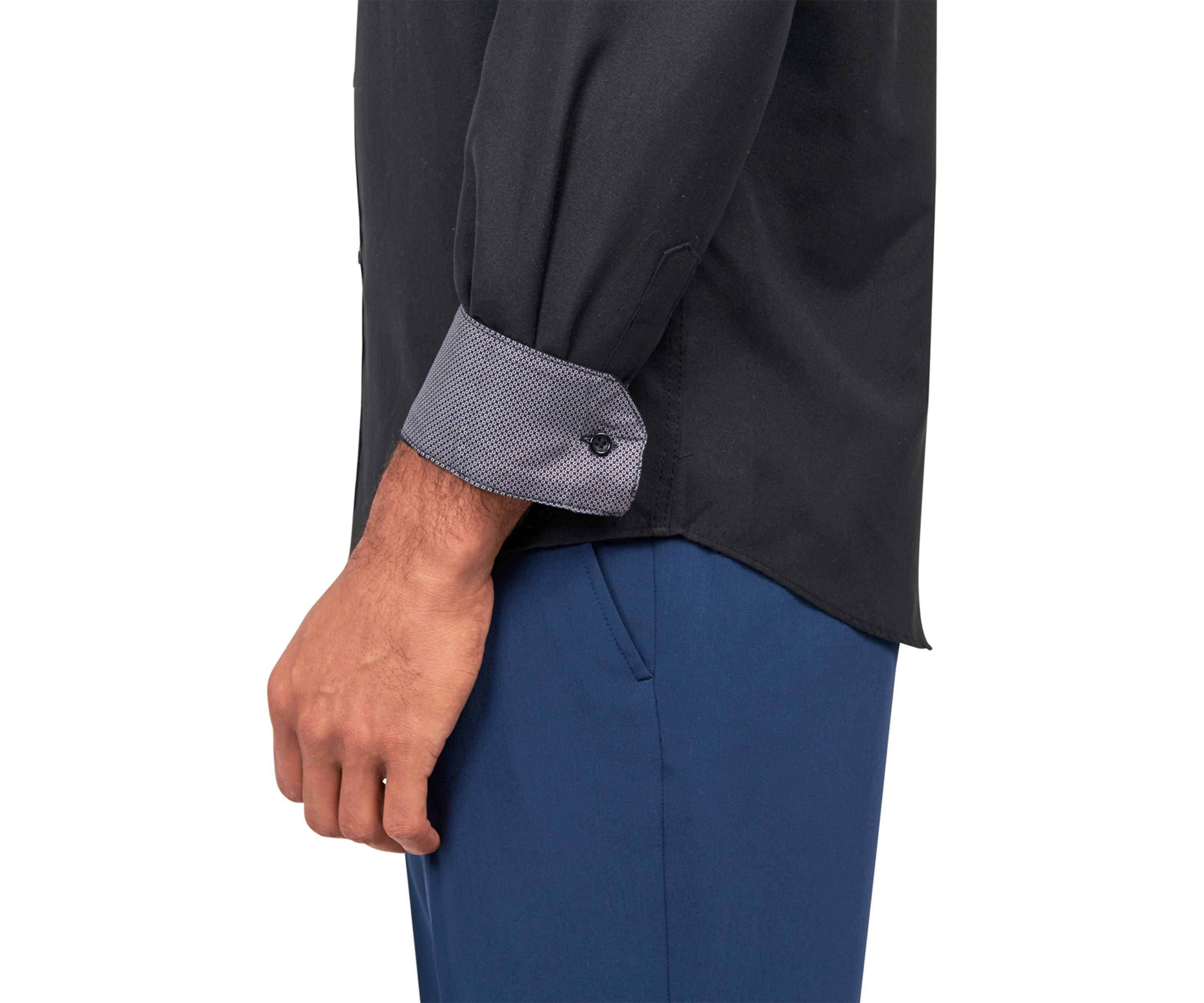 Mens Slim Fit Solid Shirt
