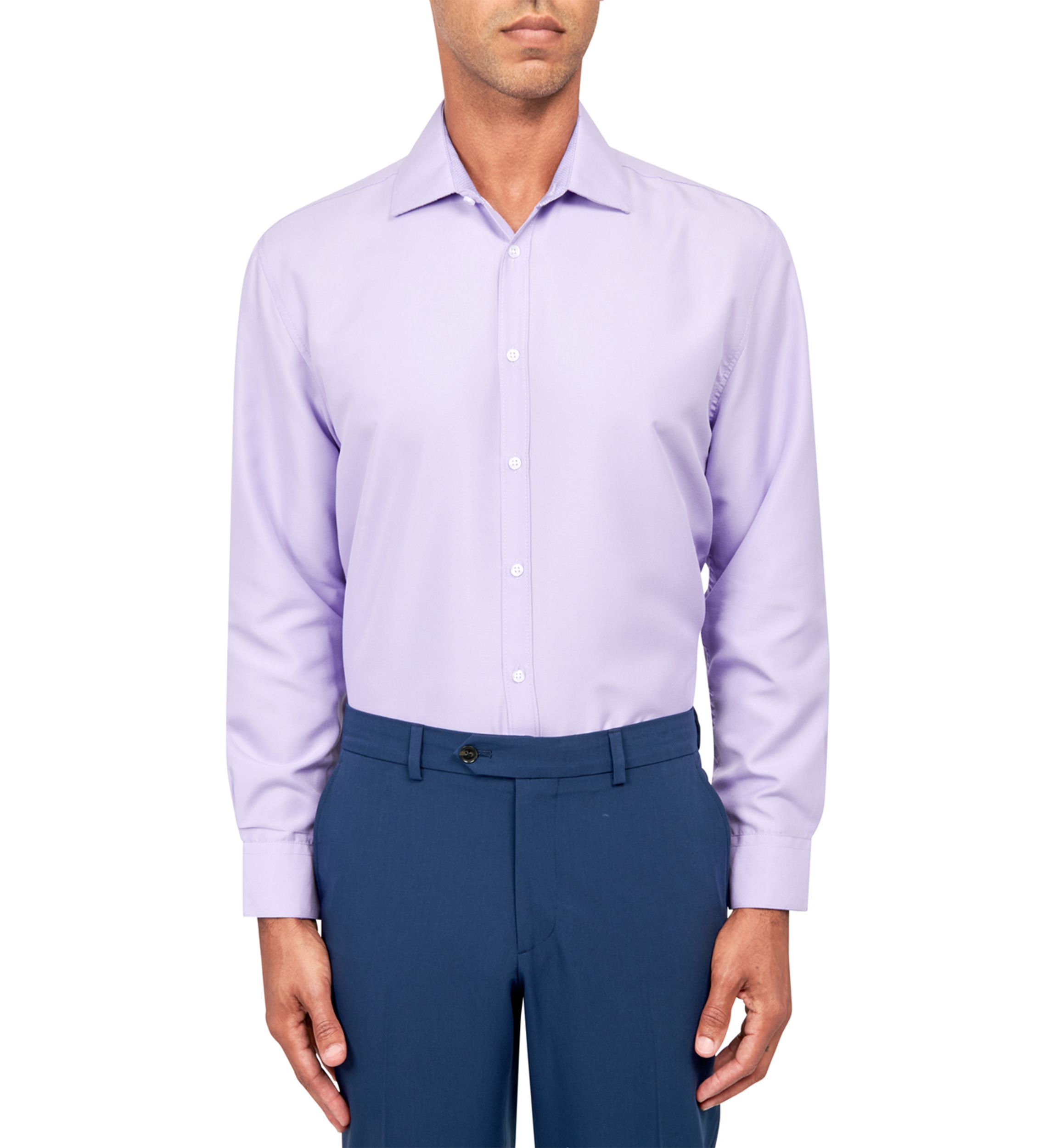 Mens Slim Fit Solid Shirt