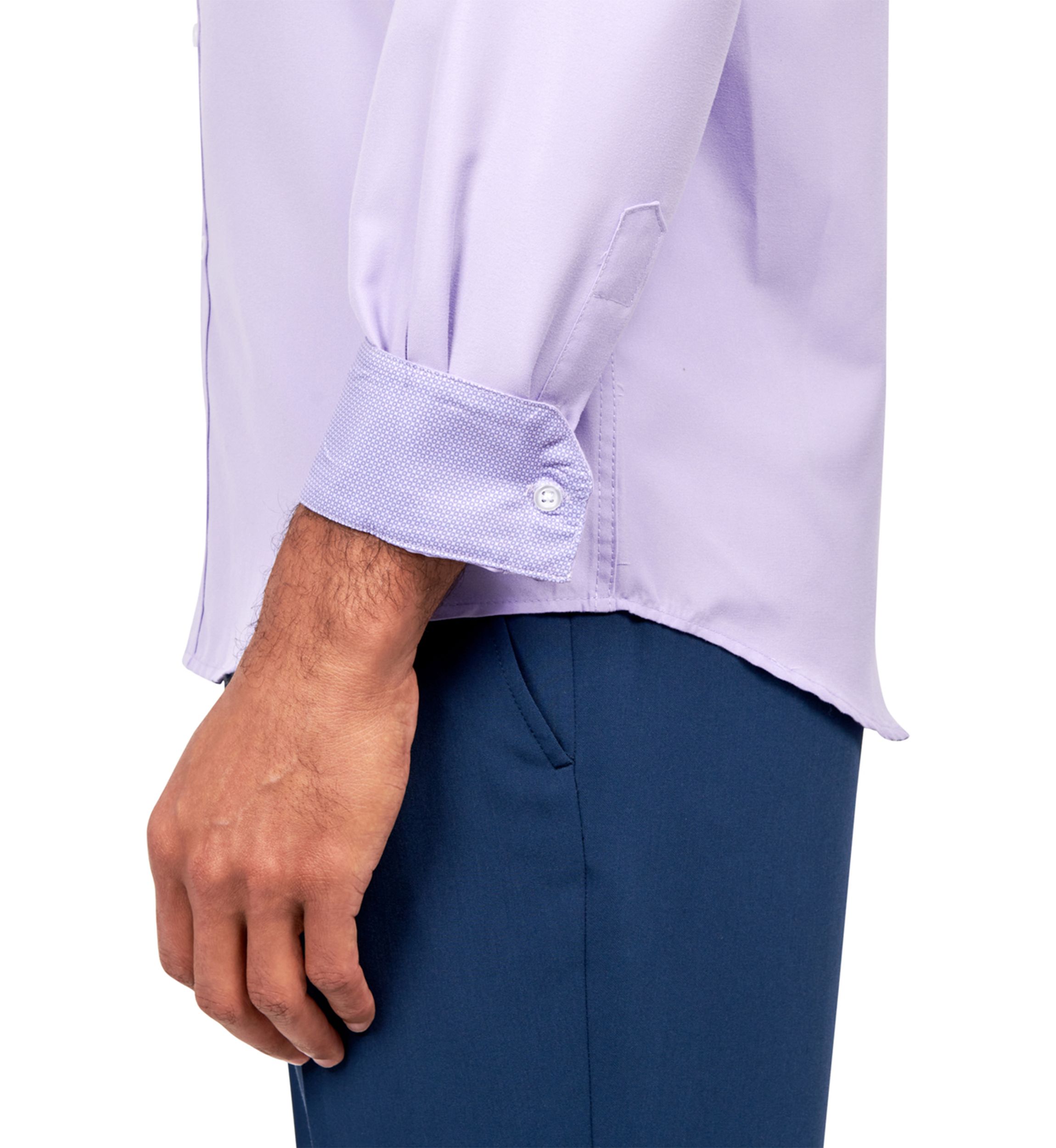 Mens Slim Fit Solid Shirt